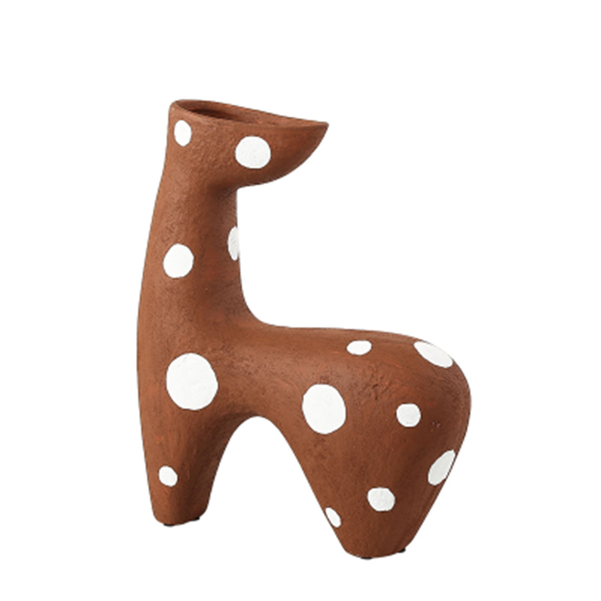Deer Vase FA-D22124 -  Vases - ebarza Furniture UAE | Shop Modern Furniture in Abu Dhabi & Dubai - مفروشات ايبازرا في الامارات | تسوق اثاث عصري وديكورات مميزة في دبي وابوظبي