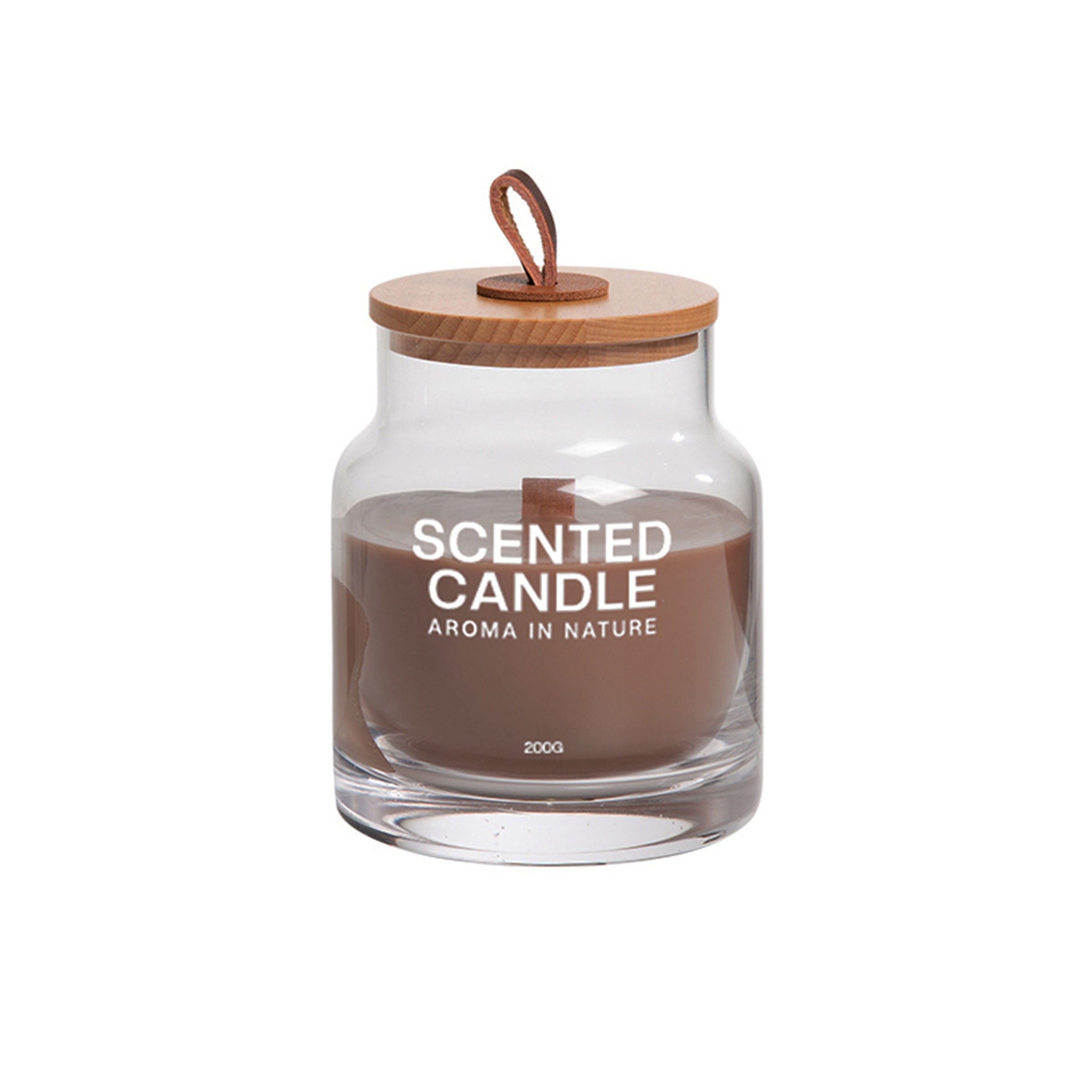 Thick glass Wax Coffee Candle  FF-XY23012 -  Candles - ebarza Furniture UAE | Shop Modern Furniture in Abu Dhabi & Dubai - مفروشات ايبازرا في الامارات | تسوق اثاث عصري وديكورات مميزة في دبي وابوظبي