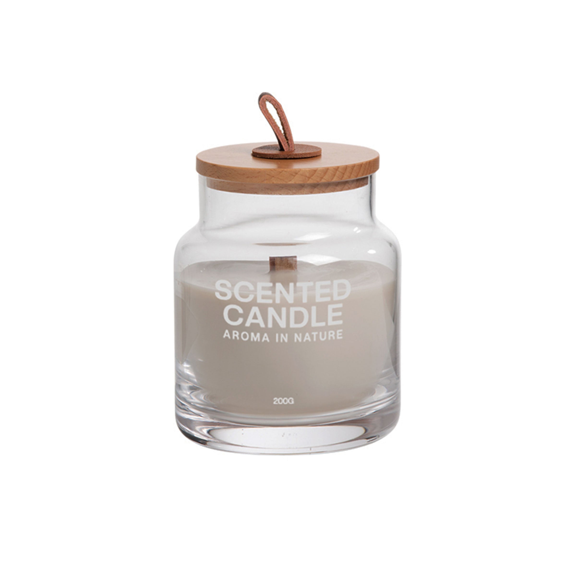 Relaxing Aromatherapy Candle in Glass Jar - Nature Scents FF-XY23009 - Candles - ebarza Furniture UAE | Shop Modern Furniture in Abu Dhabi & Dubai - مفروشات ايبازرا في الامارات | تسوق اثاث عصري وديكورات مميزة في دبي وابوظبي