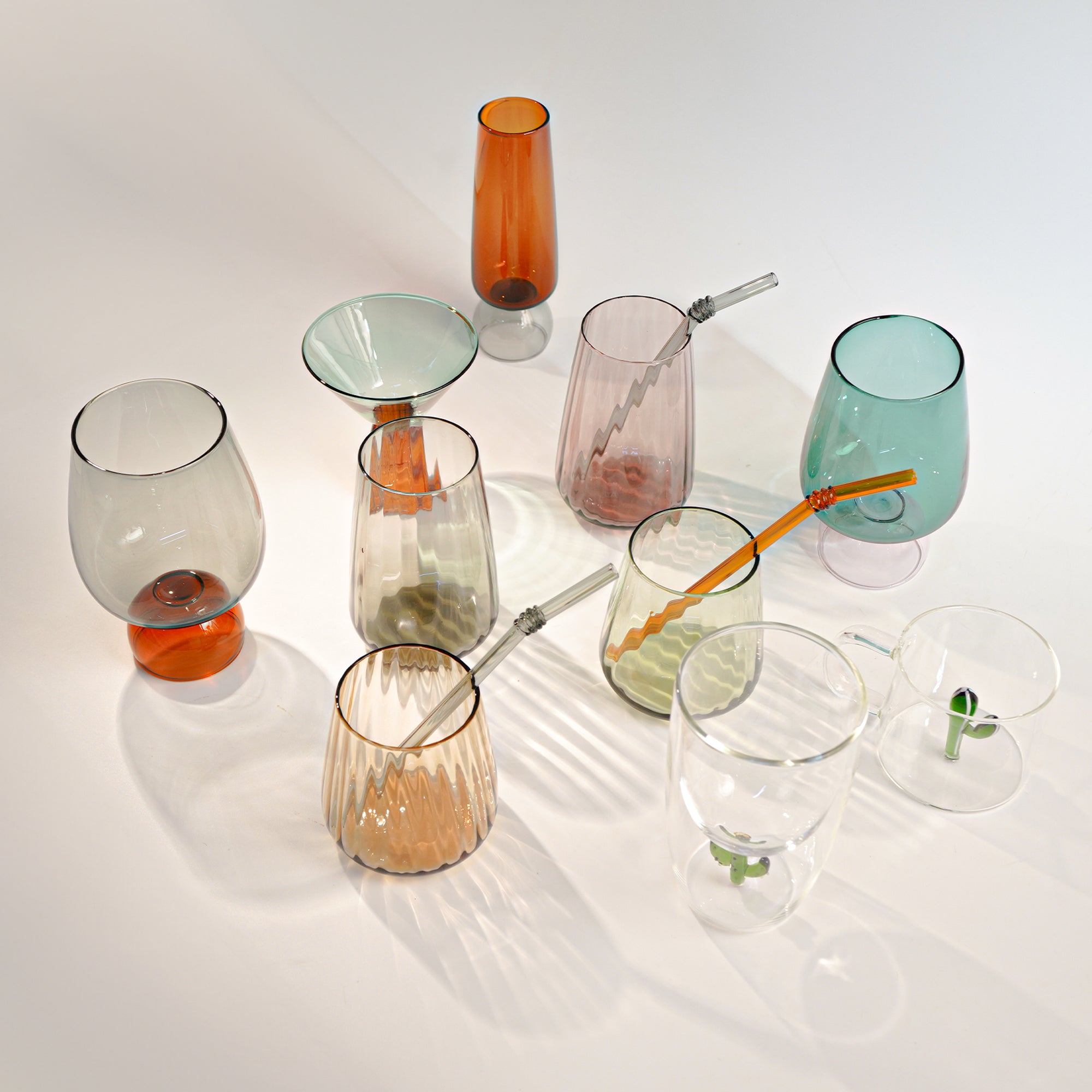 Highball Purple  Drinking Glass 465ml 23F040F1 -  Drinkware - ebarza Furniture UAE | Shop Modern Furniture in Abu Dhabi & Dubai - مفروشات ايبازرا في الامارات | تسوق اثاث عصري وديكورات مميزة في دبي وابوظبي