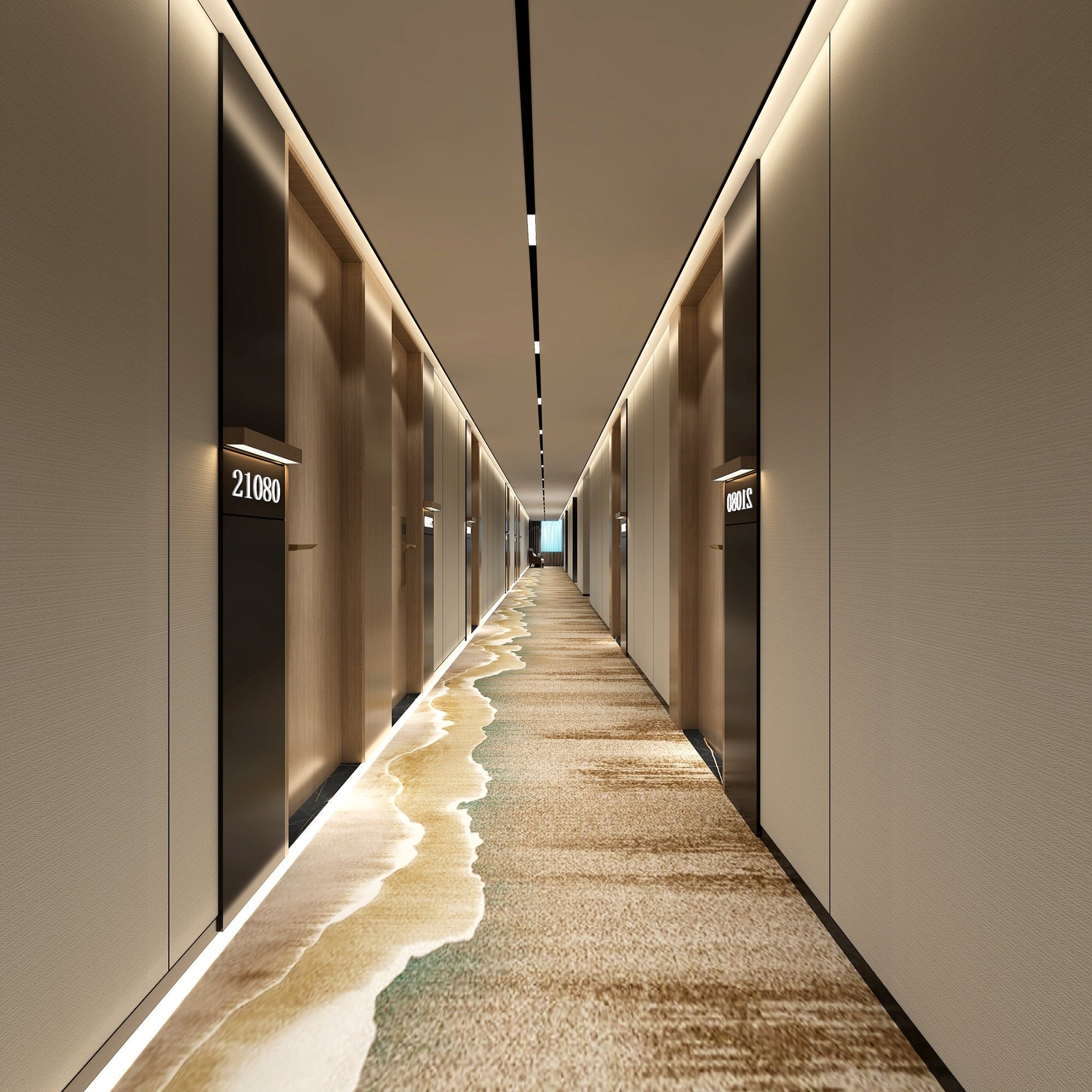 Sample of WPC WALL PANEL BB STICHING COLOUR:H081 Cappuccino Y-Sample - Wall panels samples - ebarza Furniture UAE | Shop Modern Furniture in Abu Dhabi & Dubai - مفروشات ايبازرا في الامارات | تسوق اثاث عصري وديكورات مميزة في دبي وابوظبي