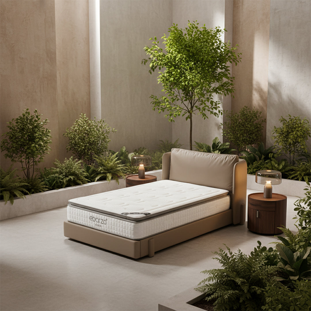 Pre-order 15 Days Delivery 110*200x25 cm Aurora Single Size Pillow-top mattress - Pillow-top 25 - P20250916 - 110*200*25 - Single Size - Mattresses - ebarza Furniture UAE | Shop Modern Furniture in Abu Dhabi & Dubai - مفروشات ايبازرا في الامارات | تسوق اثاث عصري وديكورات مميزة في دبي وابوظبي