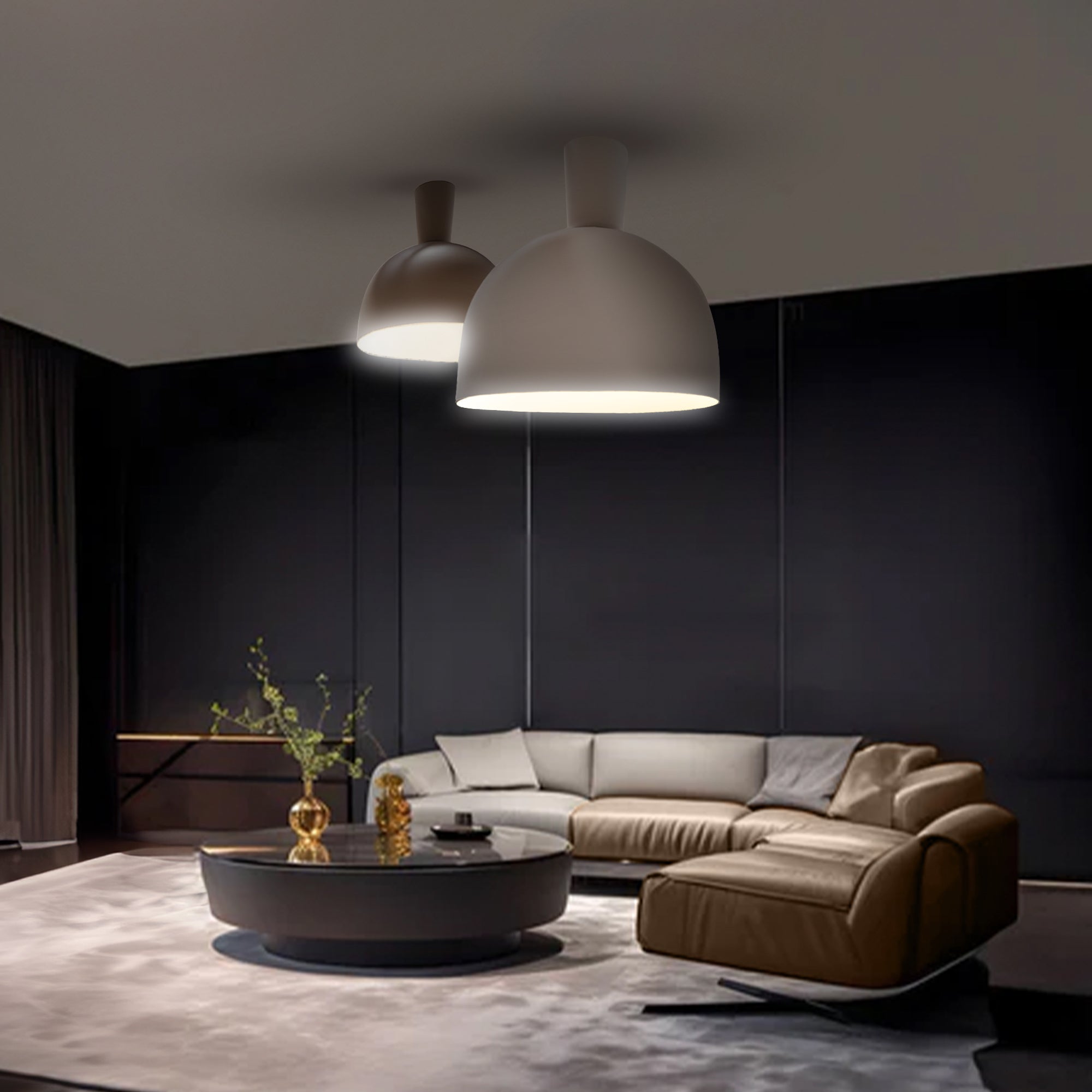 Aluminum Ceiling Lamp FY-PEC367-L -  Pendant Lamps - ebarza Furniture UAE | Shop Modern Furniture in Abu Dhabi & Dubai - مفروشات ايبازرا في الامارات | تسوق اثاث عصري وديكورات مميزة في دبي وابوظبي