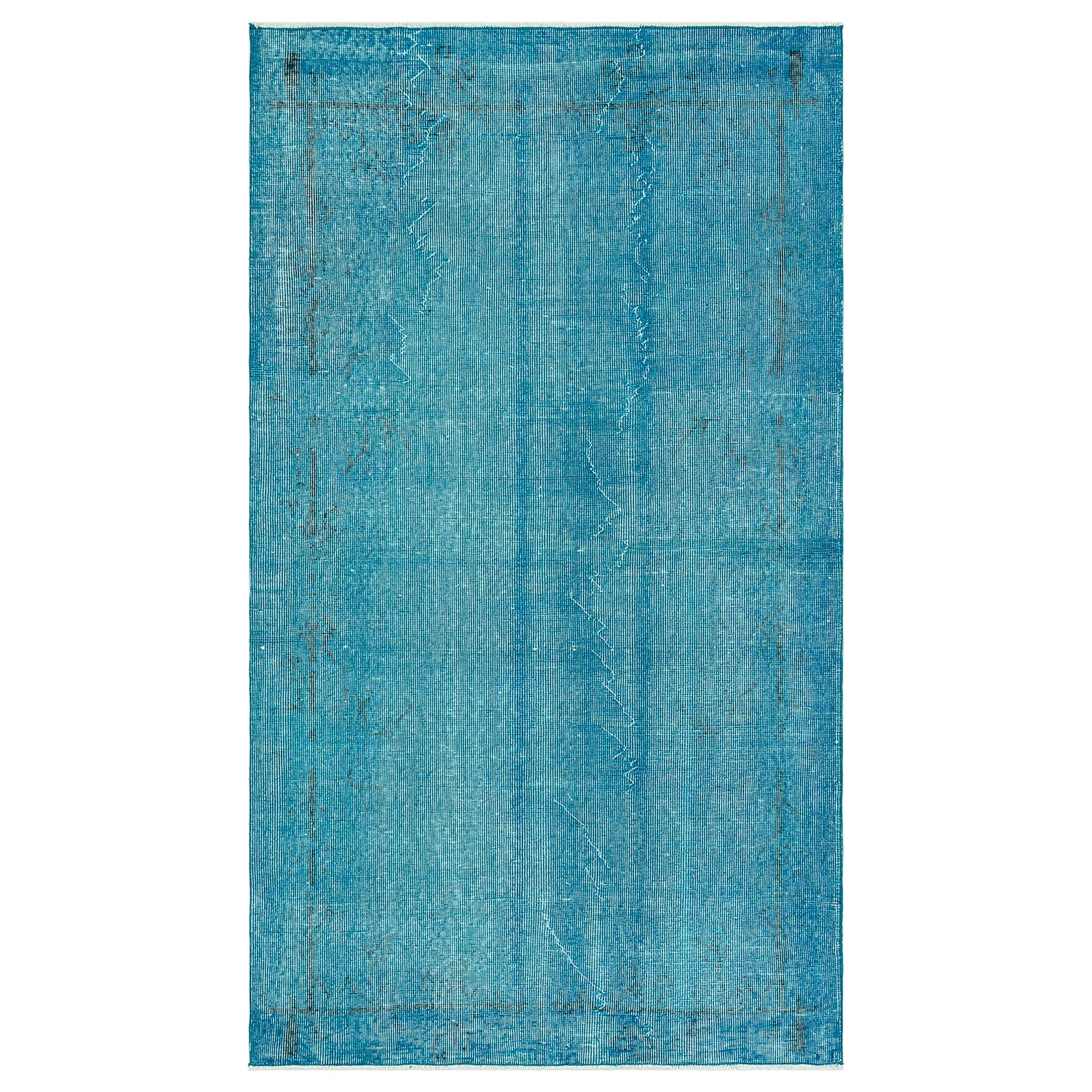 119 X 209 Anatolian Hand Knotted Carpet Vintage Style F1039 - Rugs - ebarza Furniture UAE | Shop Modern Furniture in Abu Dhabi & Dubai - مفروشات ايبازرا في الامارات | تسوق اثاث عصري وديكورات مميزة في دبي وابوظبي