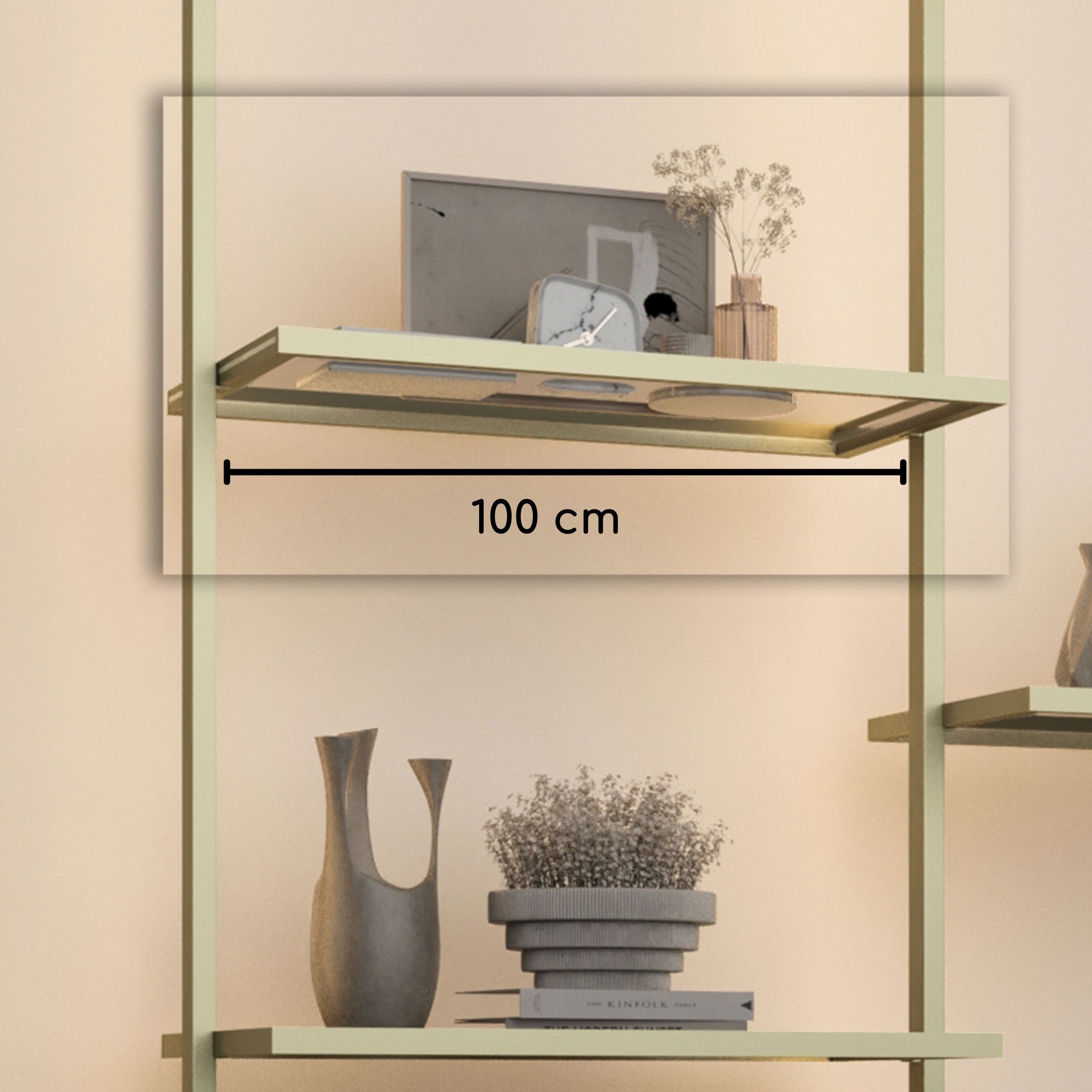 Antik Closet/Cabinet GLASS SHELF 100 cm ANTIK COLOR SUNLIGHT LED 3m WIRE - Shelves - ebarza Furniture UAE | Shop Modern Furniture in Abu Dhabi & Dubai - مفروشات ايبازرا في الامارات | تسوق اثاث عصري وديكورات مميزة في دبي وابوظبي