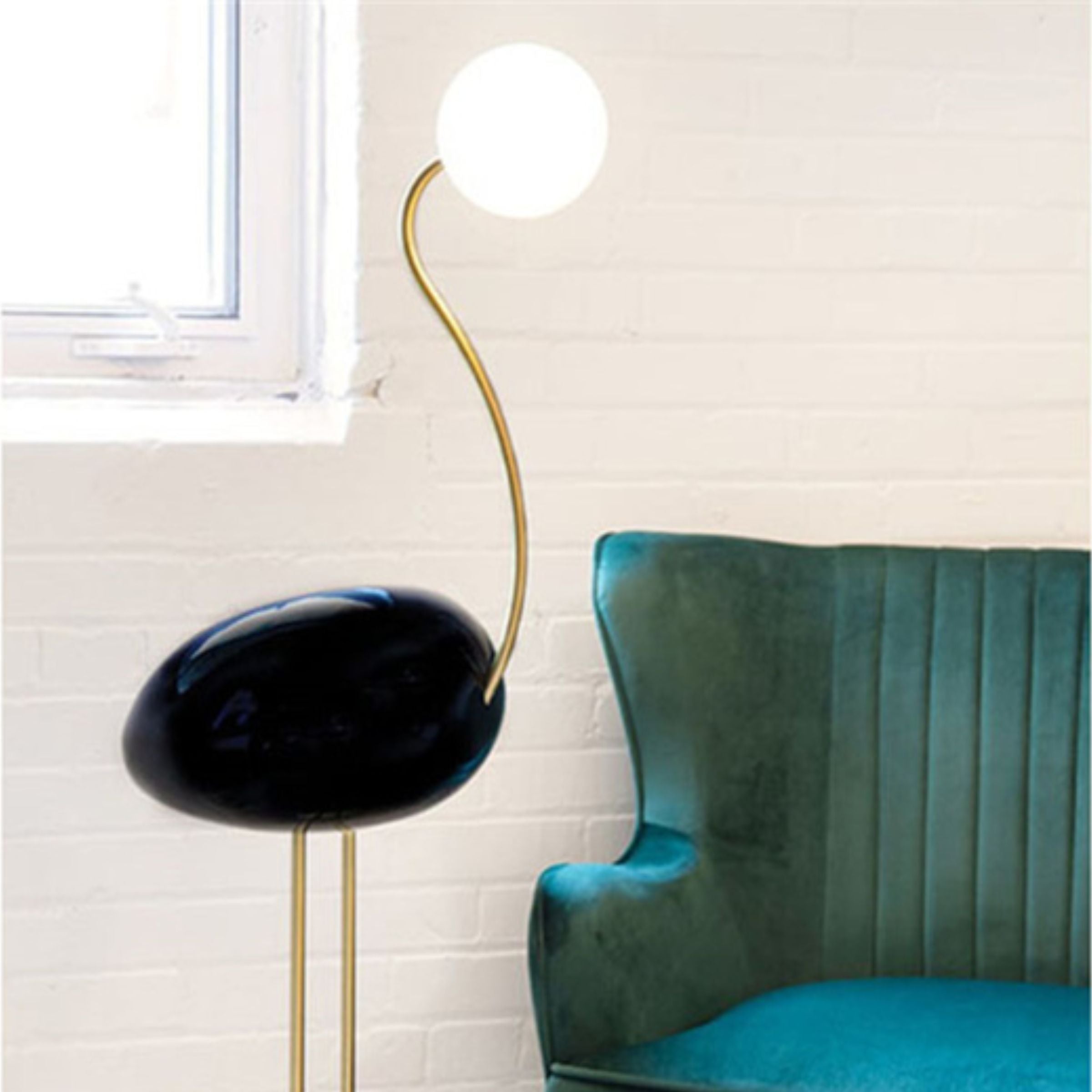 Display Item - Flamingo Floor Lamp black CY-LTD-1011-B Nakheel - DISPLAY ITEM - ebarza Furniture UAE | Shop Modern Furniture in Abu Dhabi & Dubai - مفروشات ايبازرا في الامارات | تسوق اثاث عصري وديكورات مميزة في دبي وابوظبي
