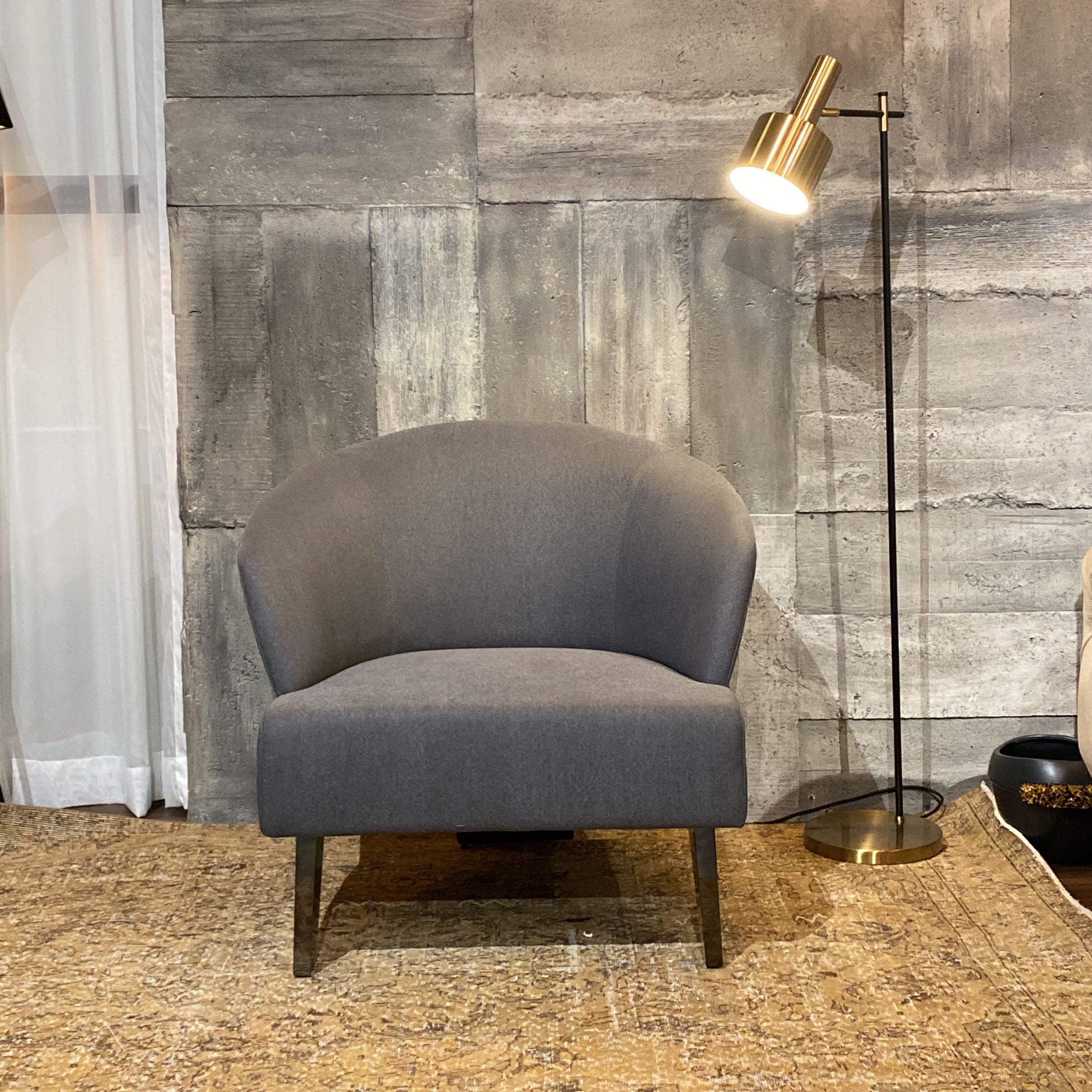 Lounge Chair MLL-A24 -  Lounge Chairs - ebarza Furniture UAE | Shop Modern Furniture in Abu Dhabi & Dubai - مفروشات ايبازرا في الامارات | تسوق اثاث عصري وديكورات مميزة في دبي وابوظبي