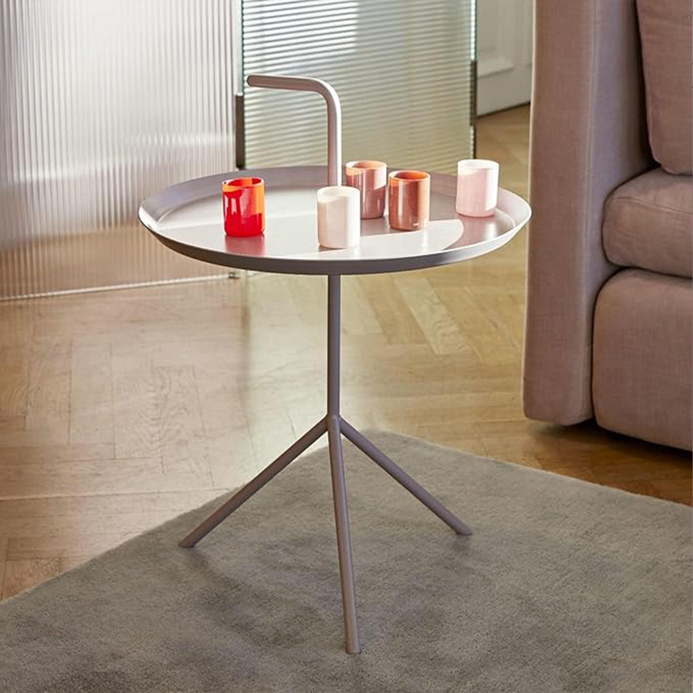 Steel Side Table Gt-230D - Side Tables - ebarza Furniture UAE | Shop Modern Furniture in Abu Dhabi & Dubai - مفروشات ايبازرا في الامارات | تسوق اثاث عصري وديكورات مميزة في دبي وابوظبي