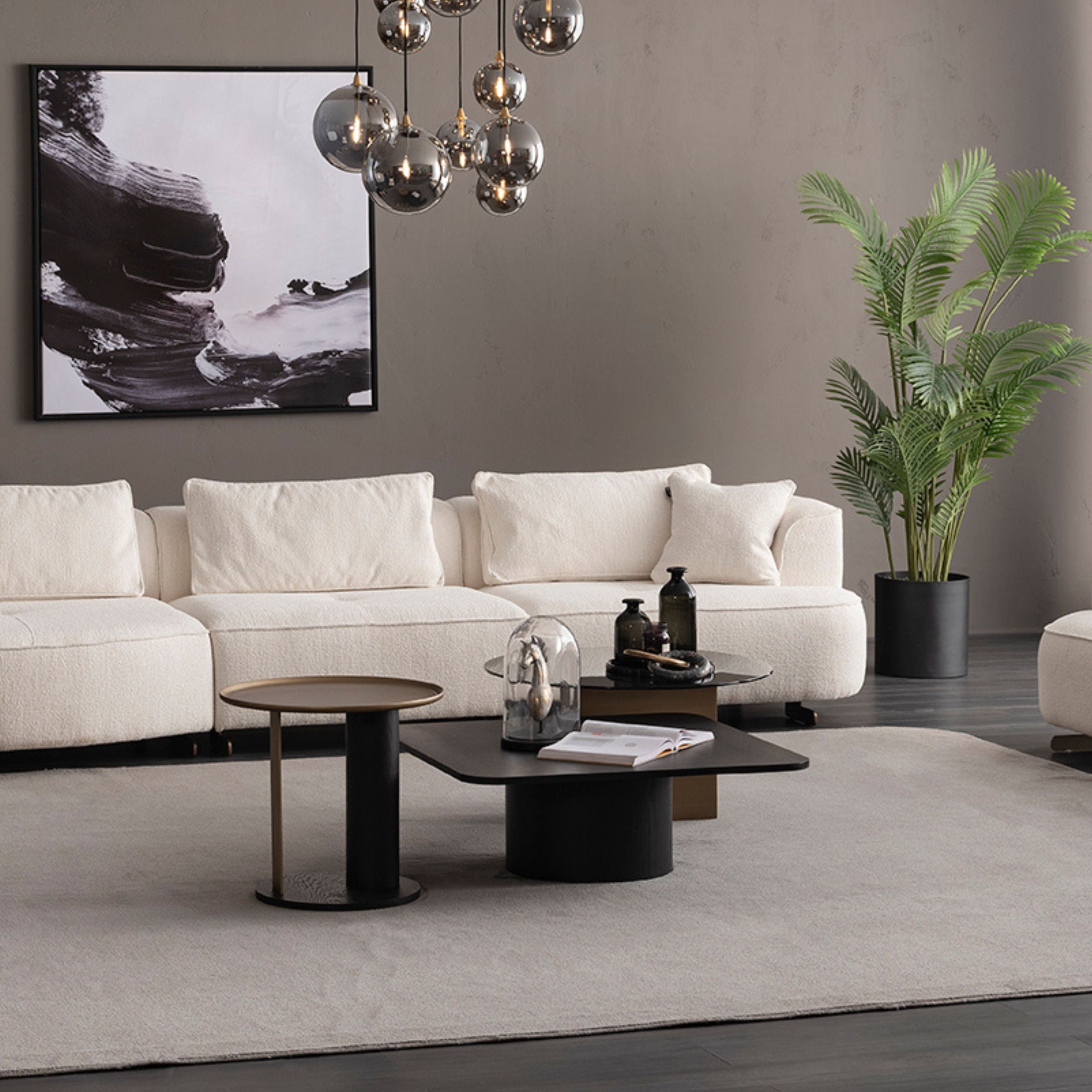 Grande Side Table ORXGRND-ST55 -  Side Tables - ebarza Furniture UAE | Shop Modern Furniture in Abu Dhabi & Dubai - مفروشات ايبازرا في الامارات | تسوق اثاث عصري وديكورات مميزة في دبي وابوظبي