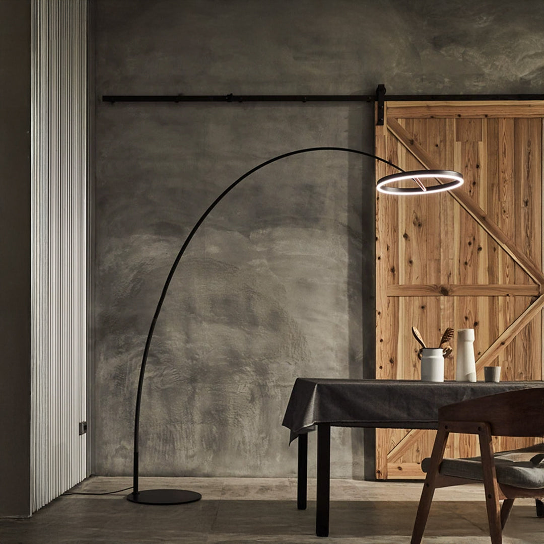 Aurora Arc Floor Lamp CY-TD-1058 - Floor Lamps - ebarza Furniture UAE | Shop Modern Furniture in Abu Dhabi & Dubai - مفروشات ايبازرا في الامارات | تسوق اثاث عصري وديكورات مميزة في دبي وابوظبي