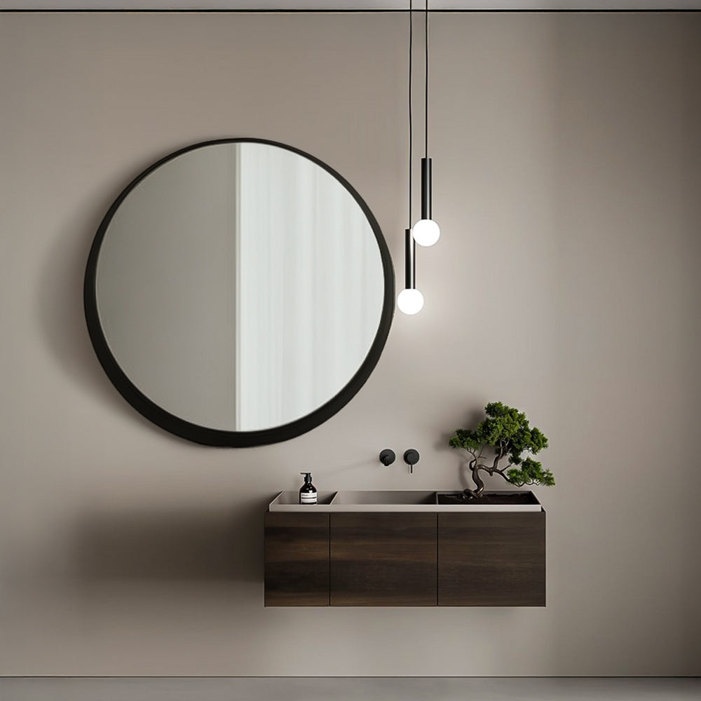 Mid Century French Style Mirror - OA-5874M - BL - Mirrors - ebarza Furniture UAE | Shop Modern Furniture in Abu Dhabi & Dubai - مفروشات ايبازرا في الامارات | تسوق اثاث عصري وديكورات مميزة في دبي وابوظبي