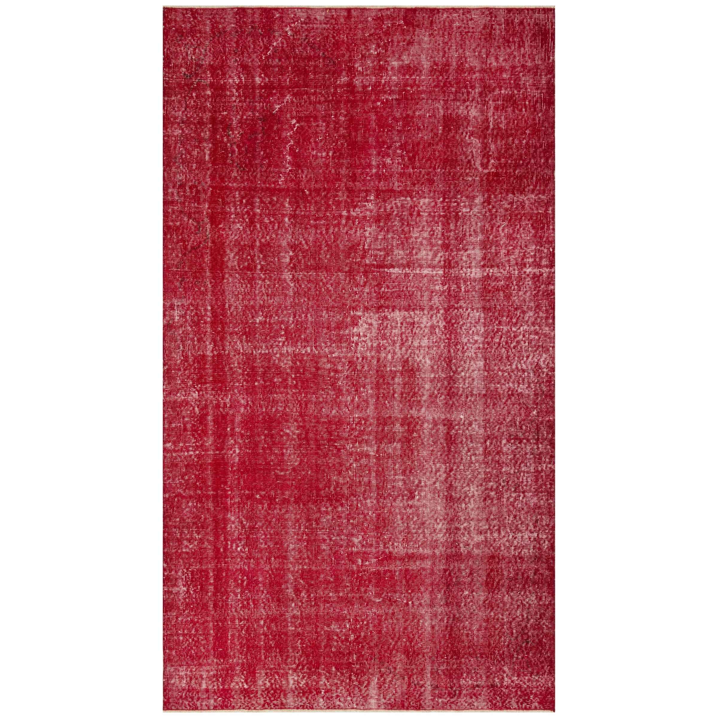 141 X 245 Cm Anatolian Hand Knotted Carpet Vintage Style F1284 - Rugs - ebarza Furniture UAE | Shop Modern Furniture in Abu Dhabi & Dubai - مفروشات ايبازرا في الامارات | تسوق اثاث عصري وديكورات مميزة في دبي وابوظبي