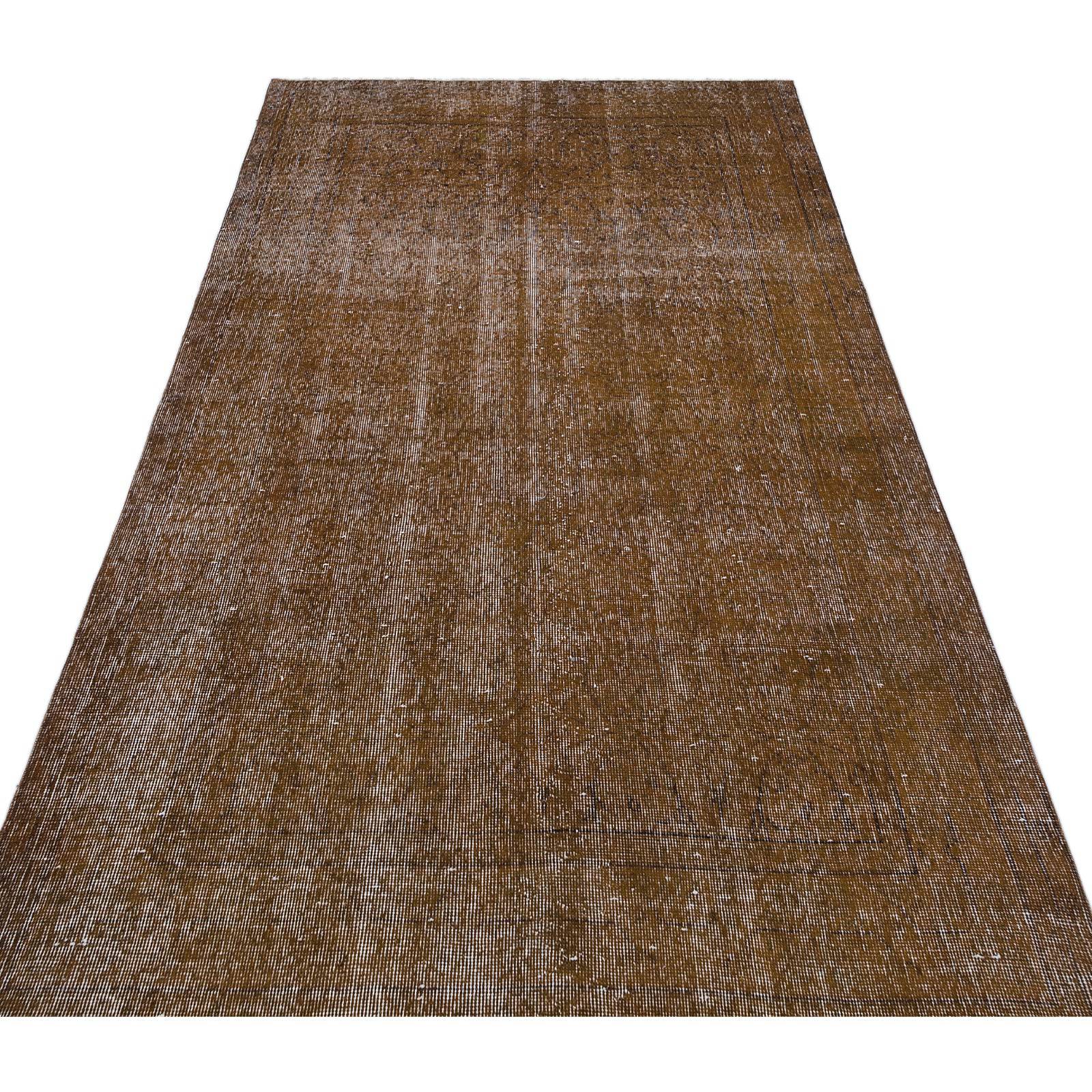 142X236 Cm Anatolian Hand  Knotted Carpet Vintage Style 1485 -  Rugs - ebarza Furniture UAE | Shop Modern Furniture in Abu Dhabi & Dubai - مفروشات ايبازرا في الامارات | تسوق اثاث عصري وديكورات مميزة في دبي وابوظبي