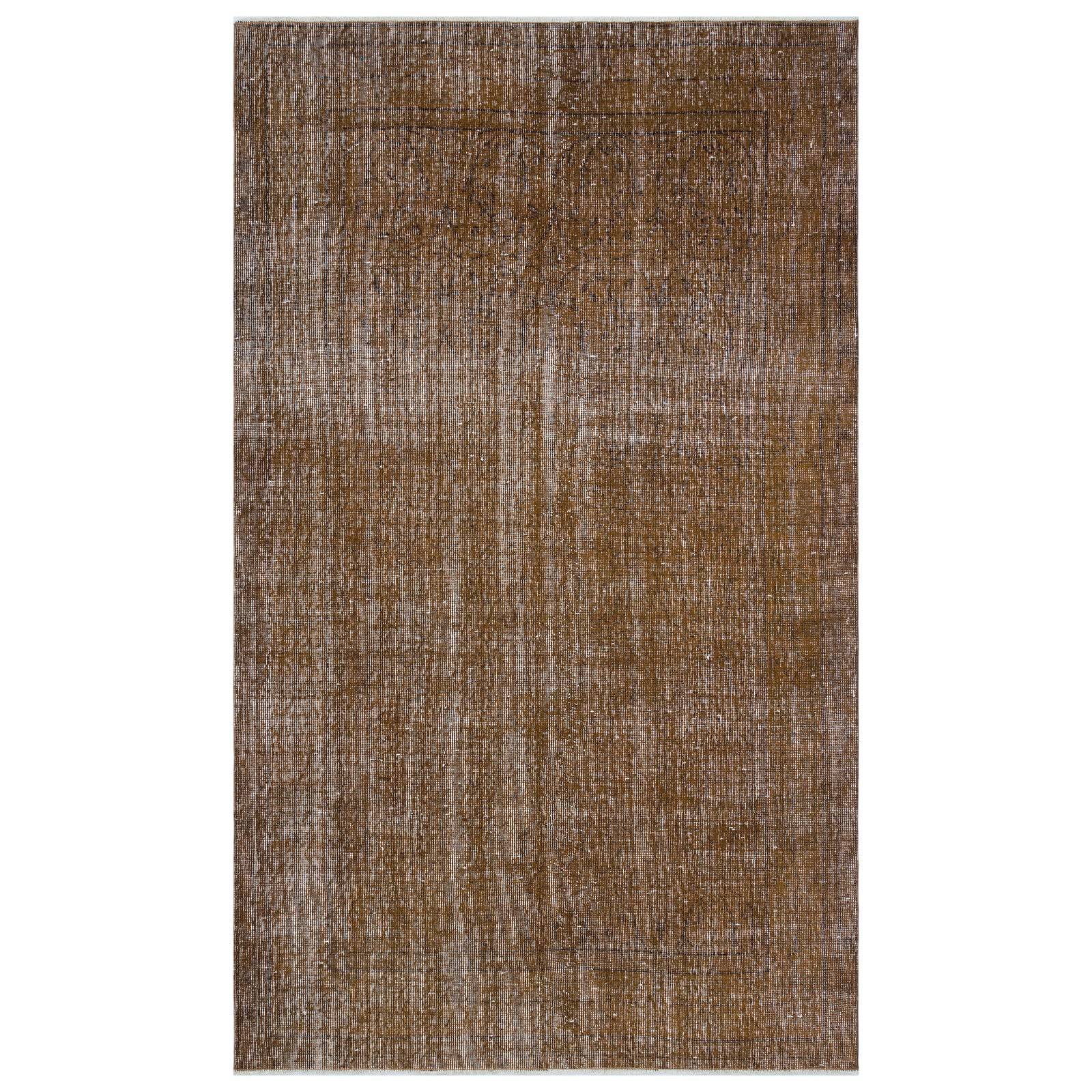 142X236 Cm Anatolian Hand  Knotted Carpet Vintage Style 1485 -  Rugs - ebarza Furniture UAE | Shop Modern Furniture in Abu Dhabi & Dubai - مفروشات ايبازرا في الامارات | تسوق اثاث عصري وديكورات مميزة في دبي وابوظبي