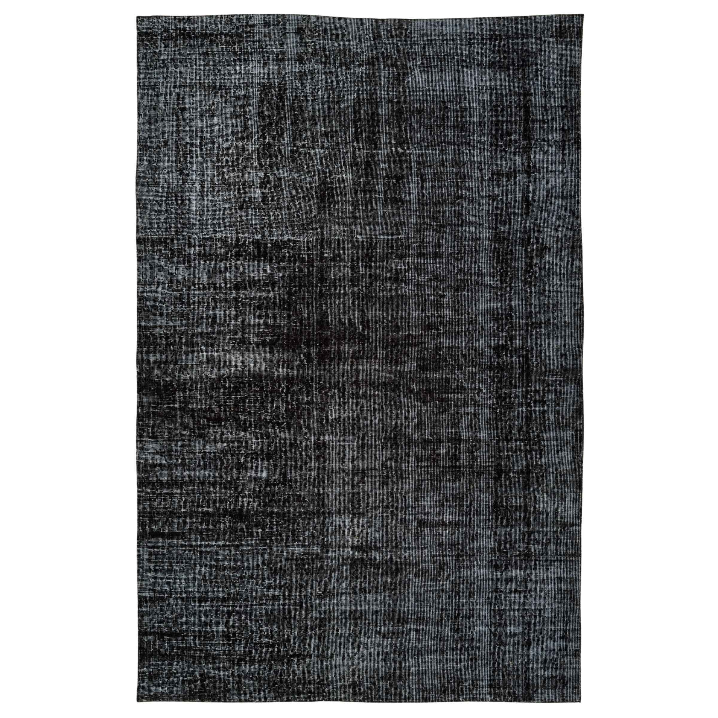 142 X 209 Anatolian Hand  Knotted Carpet Vintage Style 2950 -  Rugs - ebarza Furniture UAE | Shop Modern Furniture in Abu Dhabi & Dubai - مفروشات ايبازرا في الامارات | تسوق اثاث عصري وديكورات مميزة في دبي وابوظبي