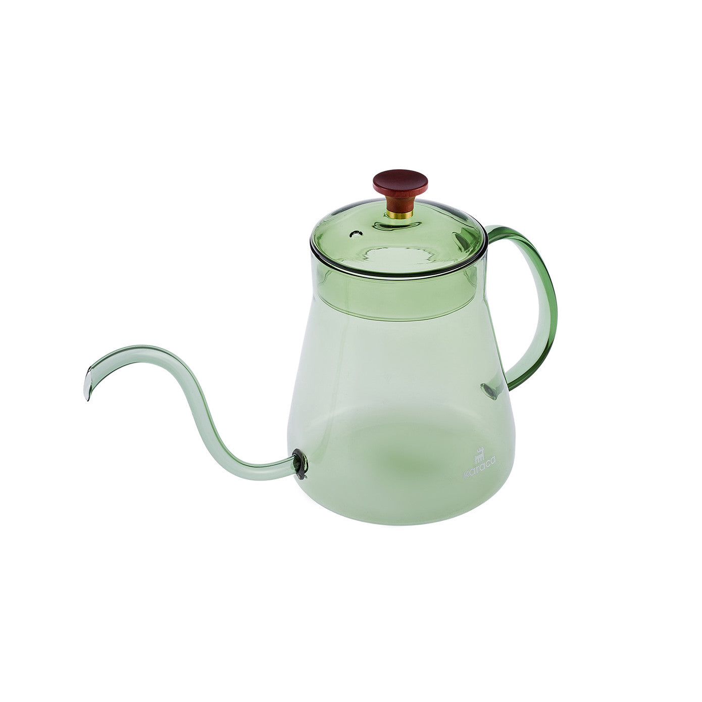 Karaca Martina Borosilicate Glass Coffee Kettle Green 600 ml 153.03.08.4870 - Coffee and Tea Pots - ebarza Furniture UAE | Shop Modern Furniture in Abu Dhabi & Dubai - مفروشات ايبازرا في الامارات | تسوق اثاث عصري وديكورات مميزة في دبي وابوظبي