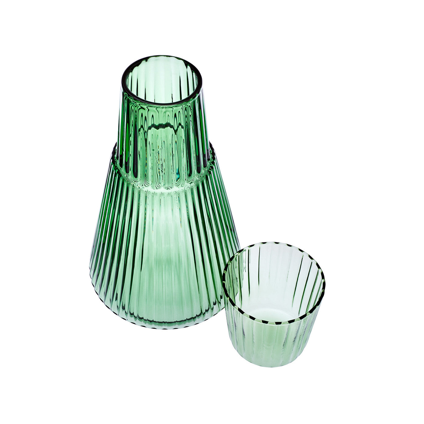 Karaca Pier Bedside Jug Green 153.09.01.3180 - Drinkware - ebarza Furniture UAE | Shop Modern Furniture in Abu Dhabi & Dubai - مفروشات ايبازرا في الامارات | تسوق اثاث عصري وديكورات مميزة في دبي وابوظبي