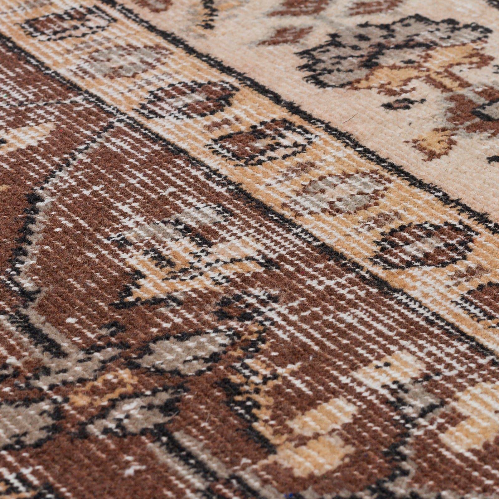 153X246 Cm Anatolian Hand Knotted Carpet Vintage Style 2550 -  Rugs - ebarza Furniture UAE | Shop Modern Furniture in Abu Dhabi & Dubai - مفروشات ايبازرا في الامارات | تسوق اثاث عصري وديكورات مميزة في دبي وابوظبي