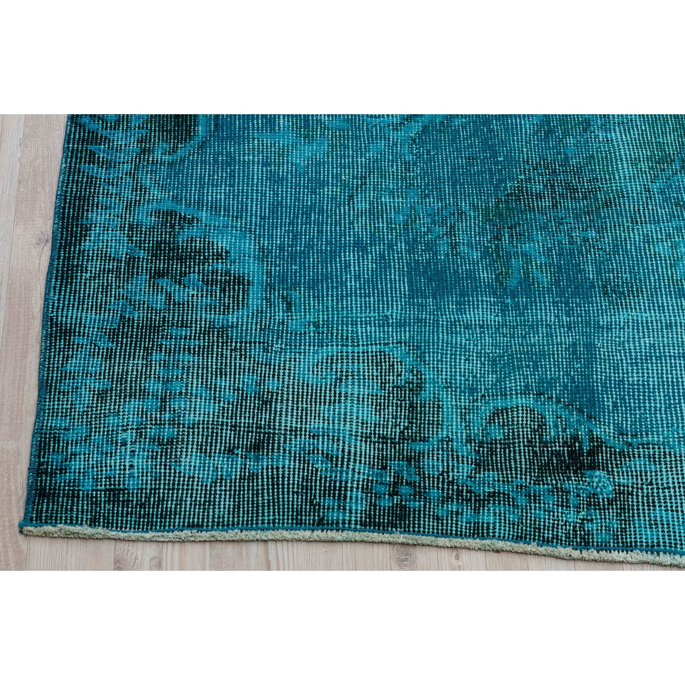 154 X 270 Anatolian Hand  Knotted Carpet Vintage Style 2608 -  Rugs - ebarza Furniture UAE | Shop Modern Furniture in Abu Dhabi & Dubai - مفروشات ايبازرا في الامارات | تسوق اثاث عصري وديكورات مميزة في دبي وابوظبي