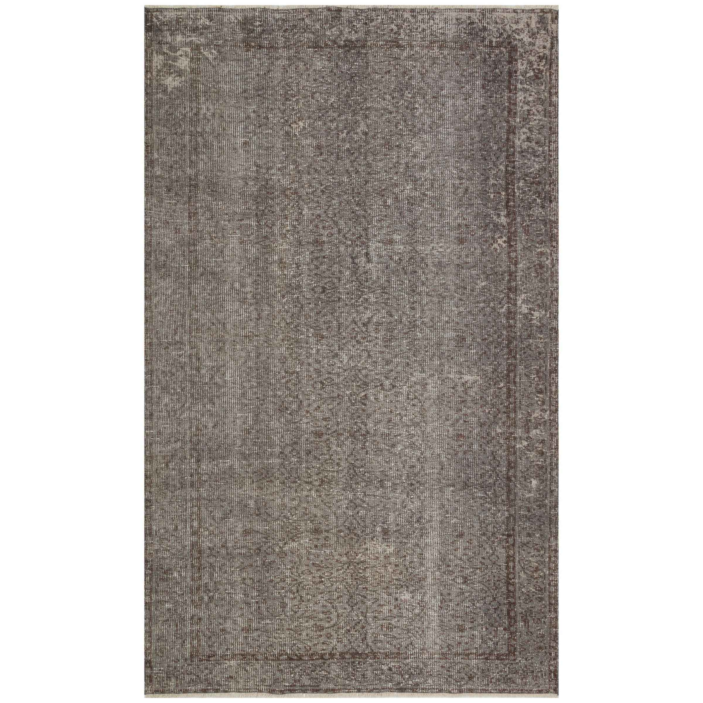 155 X 257 Cm Anatolian Hand Knotted Carpet Vintage Style 8283 - Rugs - ebarza Furniture UAE | Shop Modern Furniture in Abu Dhabi & Dubai - مفروشات ايبازرا في الامارات | تسوق اثاث عصري وديكورات مميزة في دبي وابوظبي