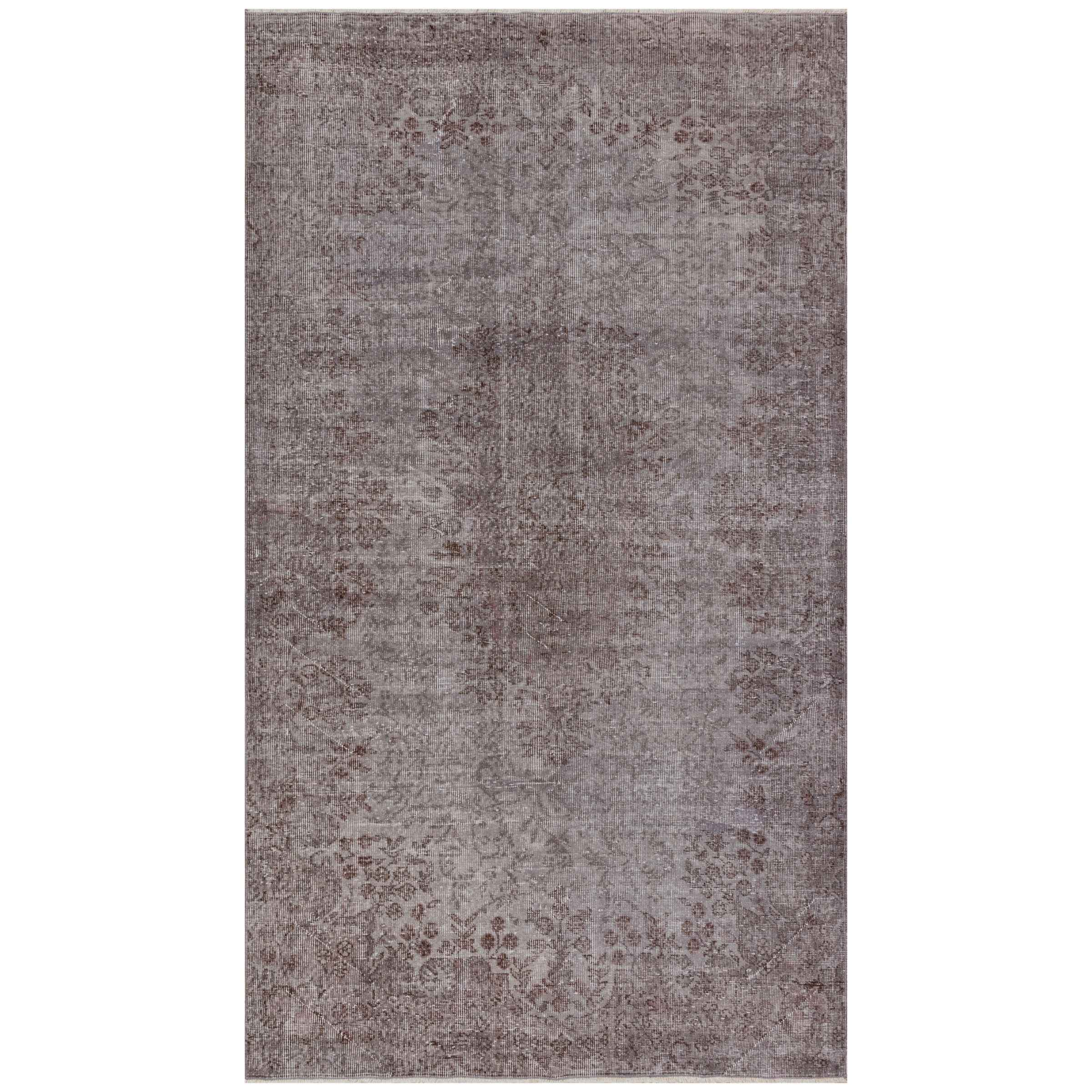 155 X 281 Cm Anatolian Hand Knotted Carpet Vintage Style 7117 -  Rugs - ebarza Furniture UAE | Shop Modern Furniture in Abu Dhabi & Dubai - مفروشات ايبازرا في الامارات | تسوق اثاث عصري وديكورات مميزة في دبي وابوظبي