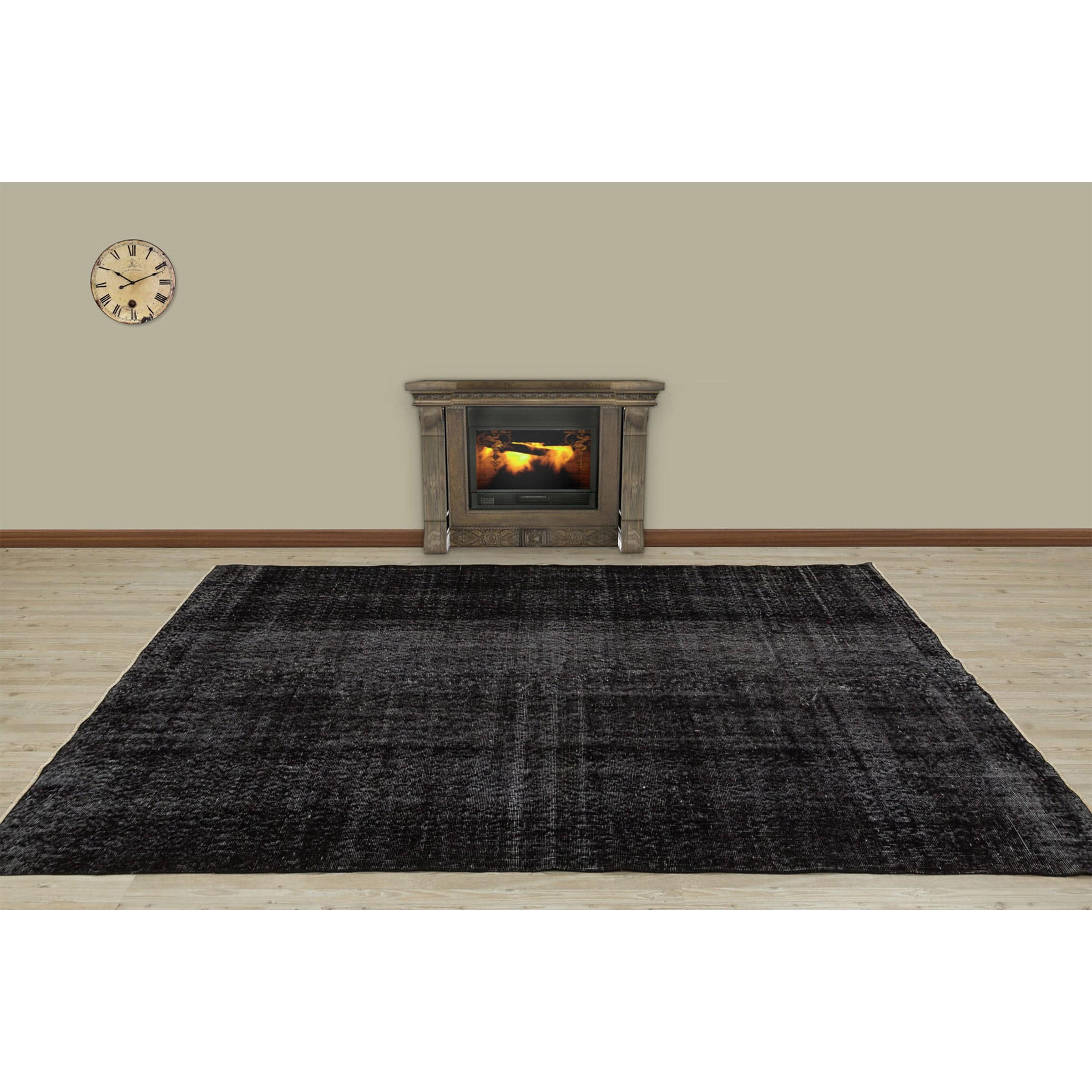 156 X 262 Anatolian Hand Knotted Carpet Vintage Style 2969 - Rugs - ebarza Furniture UAE | Shop Modern Furniture in Abu Dhabi & Dubai - مفروشات ايبازرا في الامارات | تسوق اثاث عصري وديكورات مميزة في دبي وابوظبي