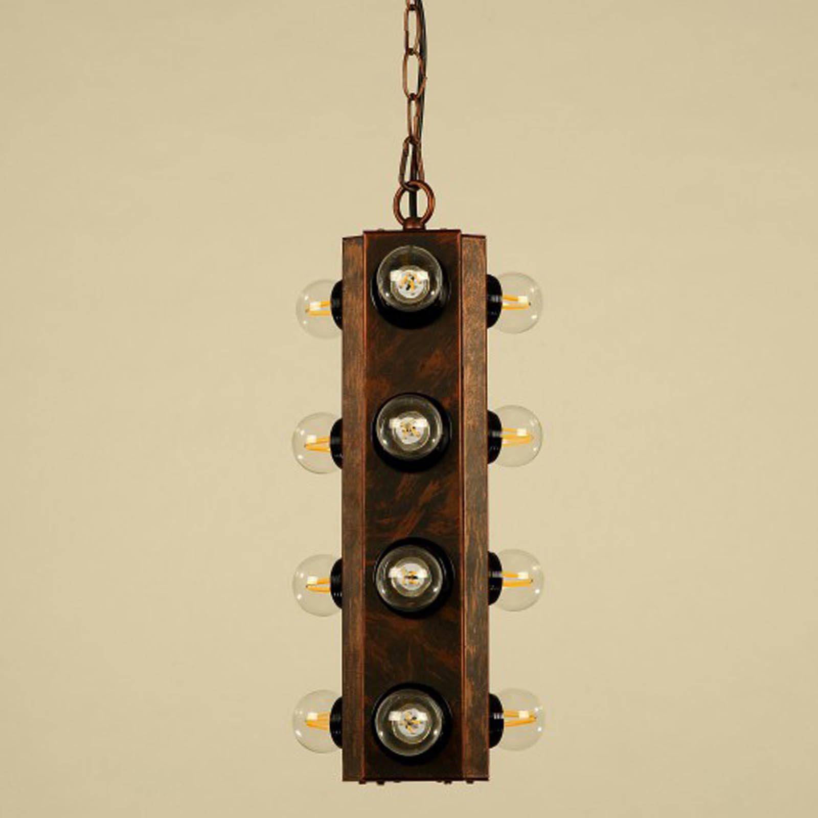 16 Heads Industrial Retro Pendant Lamp Cy-Dd-330 - Pendant Lamps - ebarza Furniture UAE | Shop Modern Furniture in Abu Dhabi & Dubai - مفروشات ايبازرا في الامارات | تسوق اثاث عصري وديكورات مميزة في دبي وابوظبي
