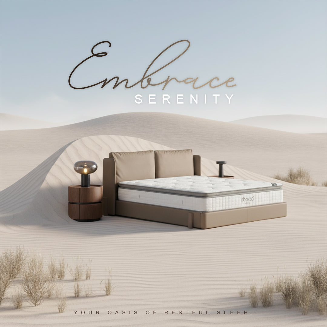 Pre-order 15 Days Delivery 160x200cm Whisper Queen Size Pillow-top mattress - Pillow-top 32 - P20250915 - 160*200*32 - Queen Size - Mattresses - ebarza Furniture UAE | Shop Modern Furniture in Abu Dhabi & Dubai - مفروشات ايبازرا في الامارات | تسوق اثاث عصري وديكورات مميزة في دبي وابوظبي