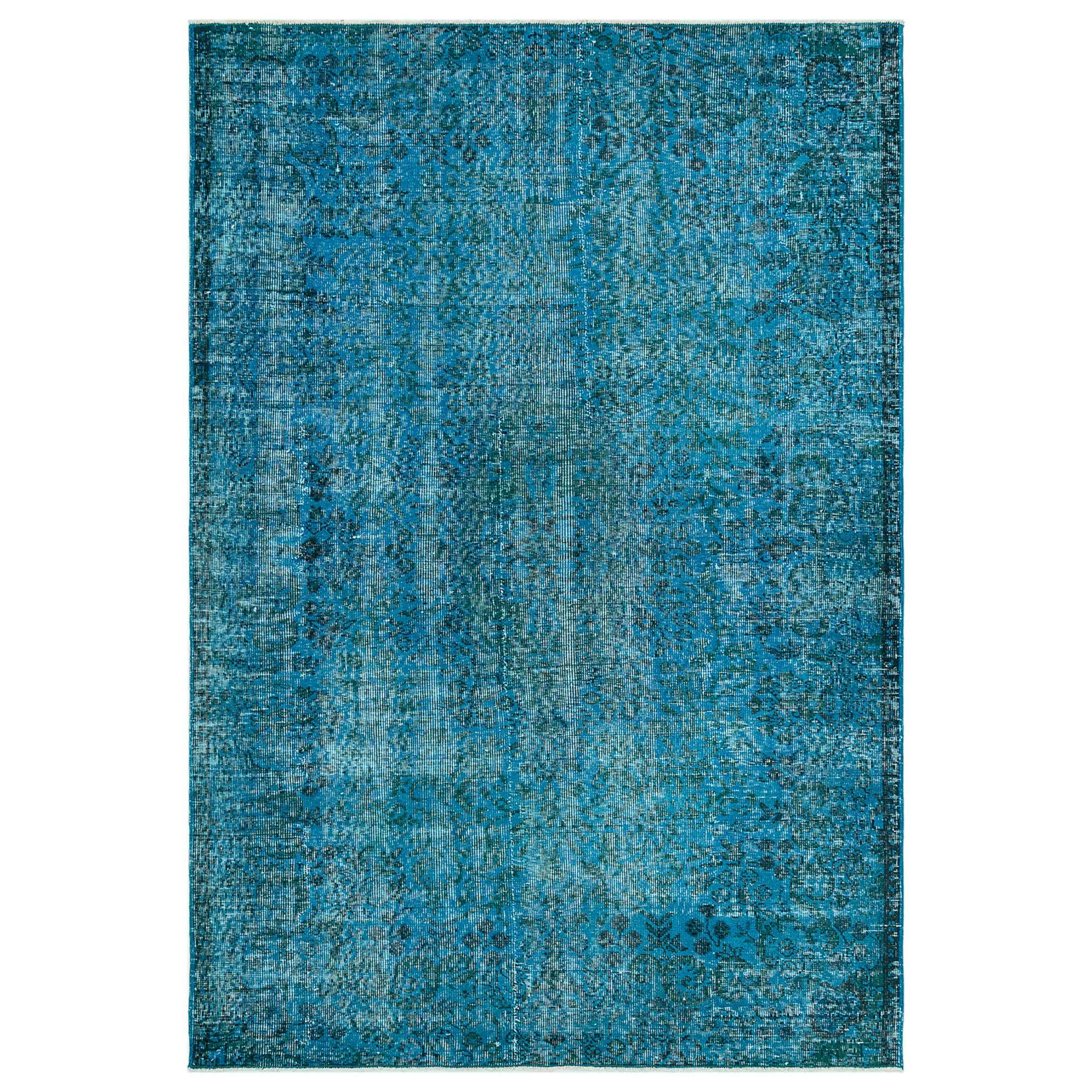 162 X 236 Cm Anatolian Hand Knotted Carpet Vintage Style F1131 -  Rugs - ebarza Furniture UAE | Shop Modern Furniture in Abu Dhabi & Dubai - مفروشات ايبازرا في الامارات | تسوق اثاث عصري وديكورات مميزة في دبي وابوظبي