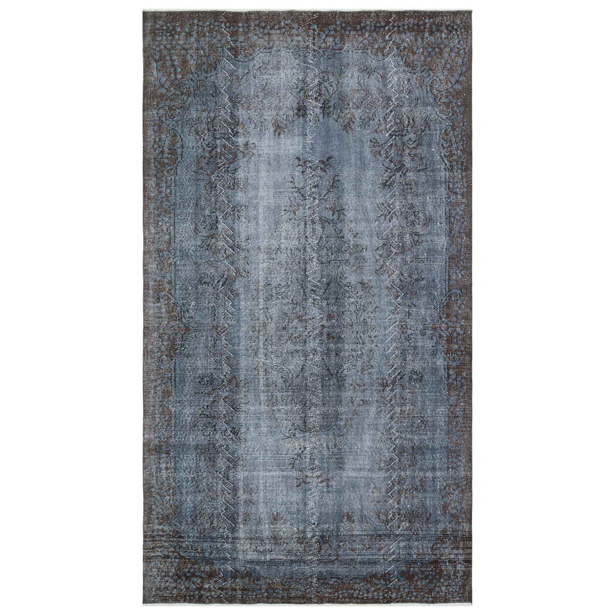 167 X 297 Cm Anatolian Hand Knotted Carpet Vintage Style F1133 - Rugs - ebarza Furniture UAE | Shop Modern Furniture in Abu Dhabi & Dubai - مفروشات ايبازرا في الامارات | تسوق اثاث عصري وديكورات مميزة في دبي وابوظبي