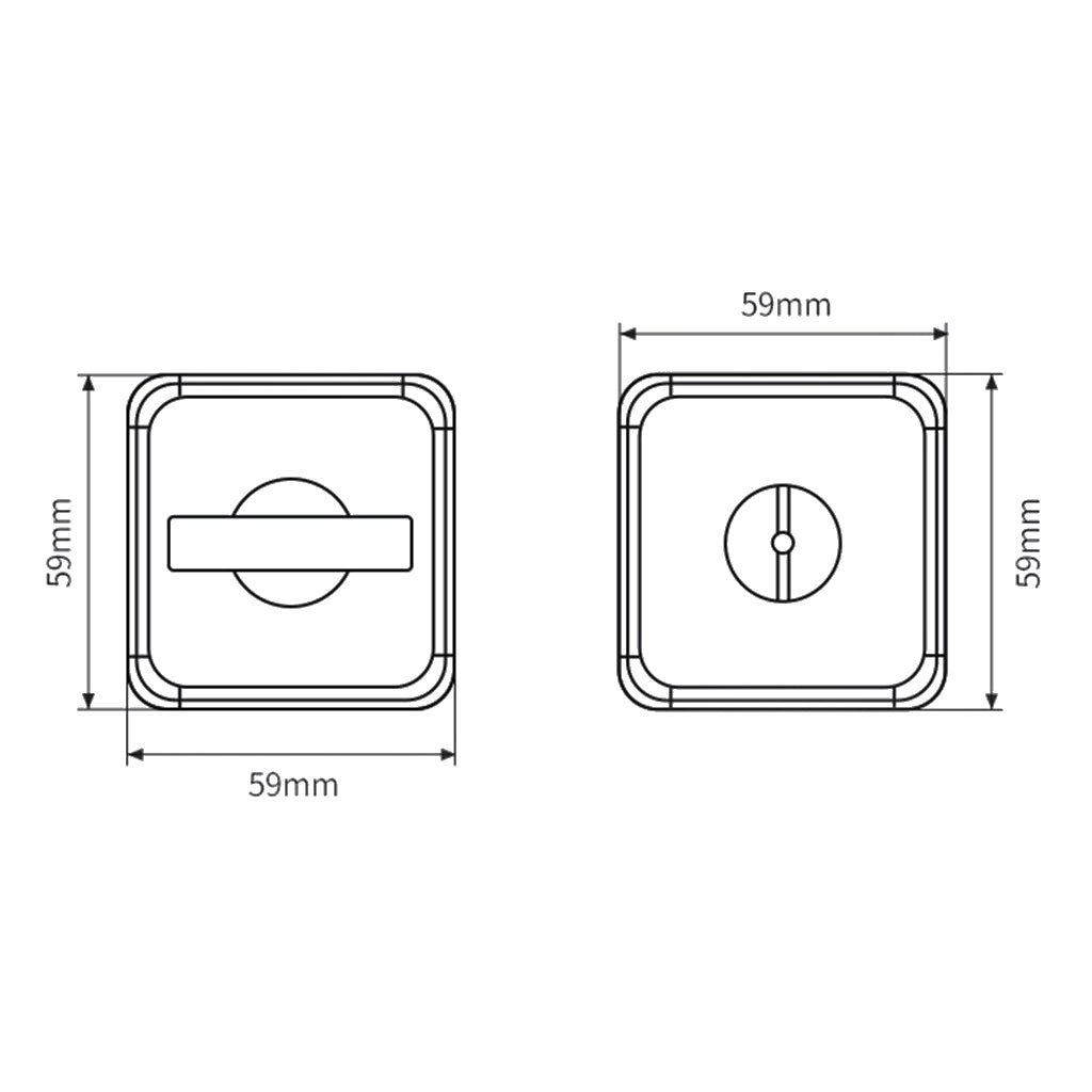 Full Zinc Alloy Handle With Slide Lockbody K-20 - Door Handles - ebarza Furniture UAE | Shop Modern Furniture in Abu Dhabi & Dubai - مفروشات ايبازرا في الامارات | تسوق اثاث عصري وديكورات مميزة في دبي وابوظبي