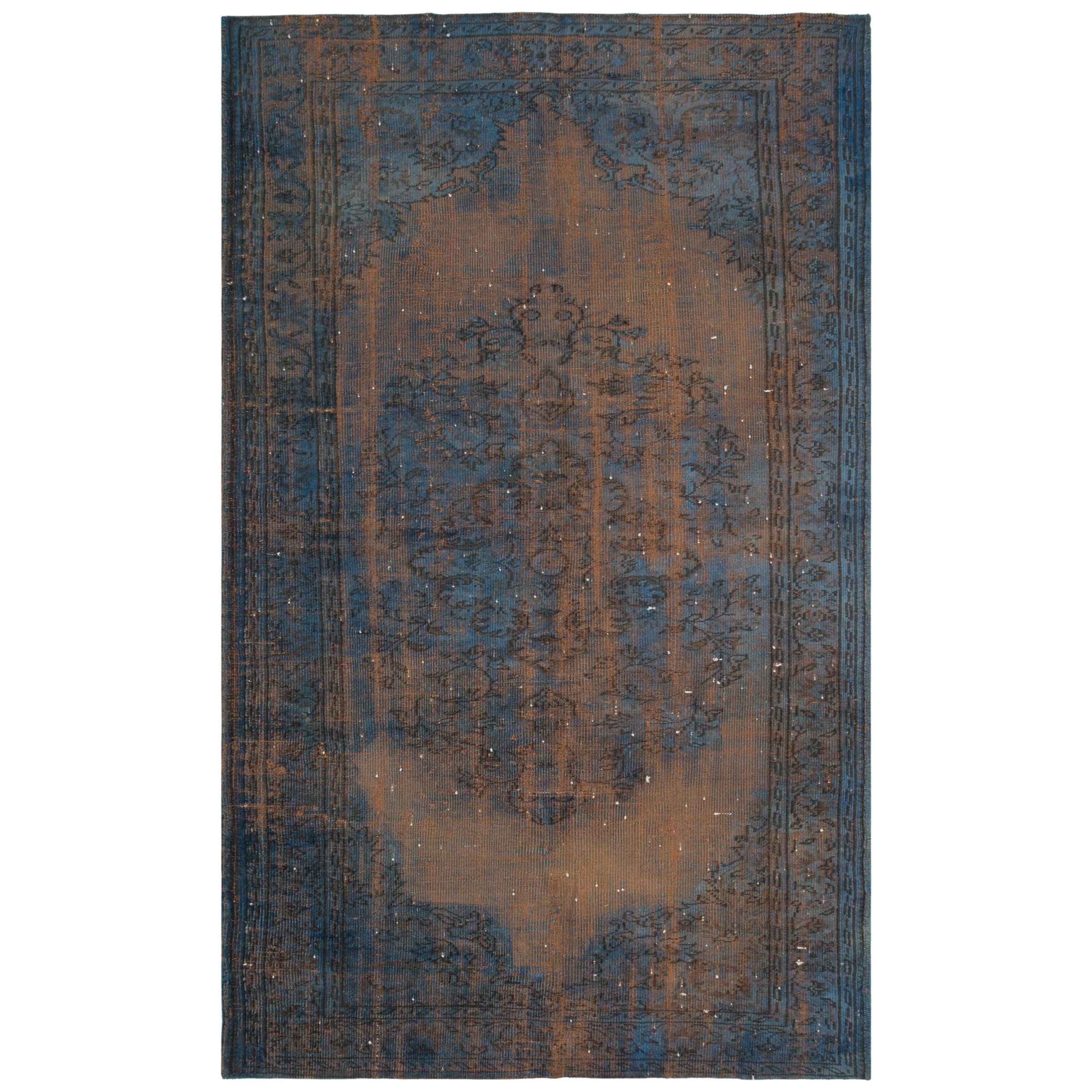 170 X 283 Cm Anatolian Hand Knotted Carpet Vintage Style 8180 - Rugs - ebarza Furniture UAE | Shop Modern Furniture in Abu Dhabi & Dubai - مفروشات ايبازرا في الامارات | تسوق اثاث عصري وديكورات مميزة في دبي وابوظبي