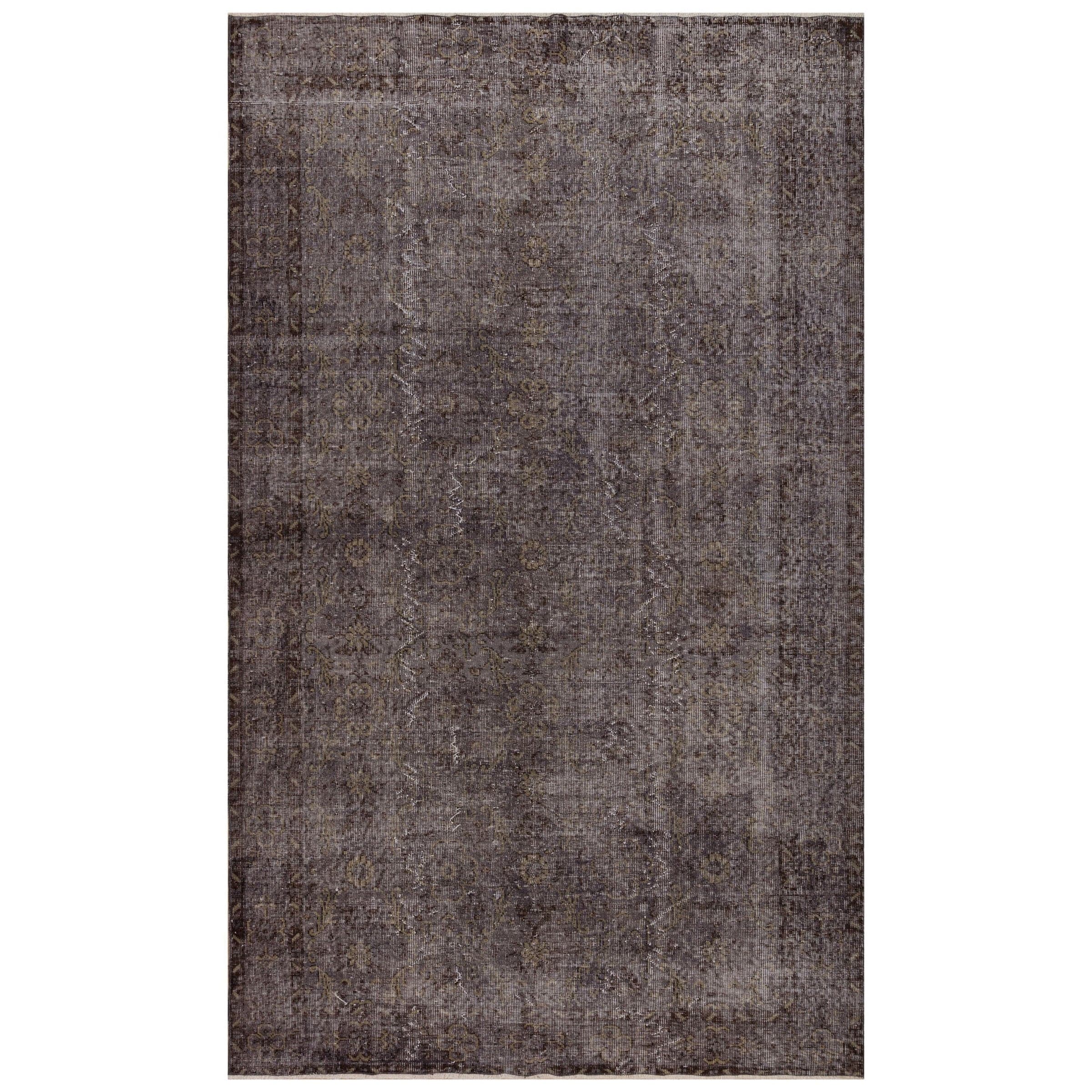 172 X 287 Anatolian Hand  Knotted Carpet Vintage Style 7047 -  Rugs - ebarza Furniture UAE | Shop Modern Furniture in Abu Dhabi & Dubai - مفروشات ايبازرا في الامارات | تسوق اثاث عصري وديكورات مميزة في دبي وابوظبي