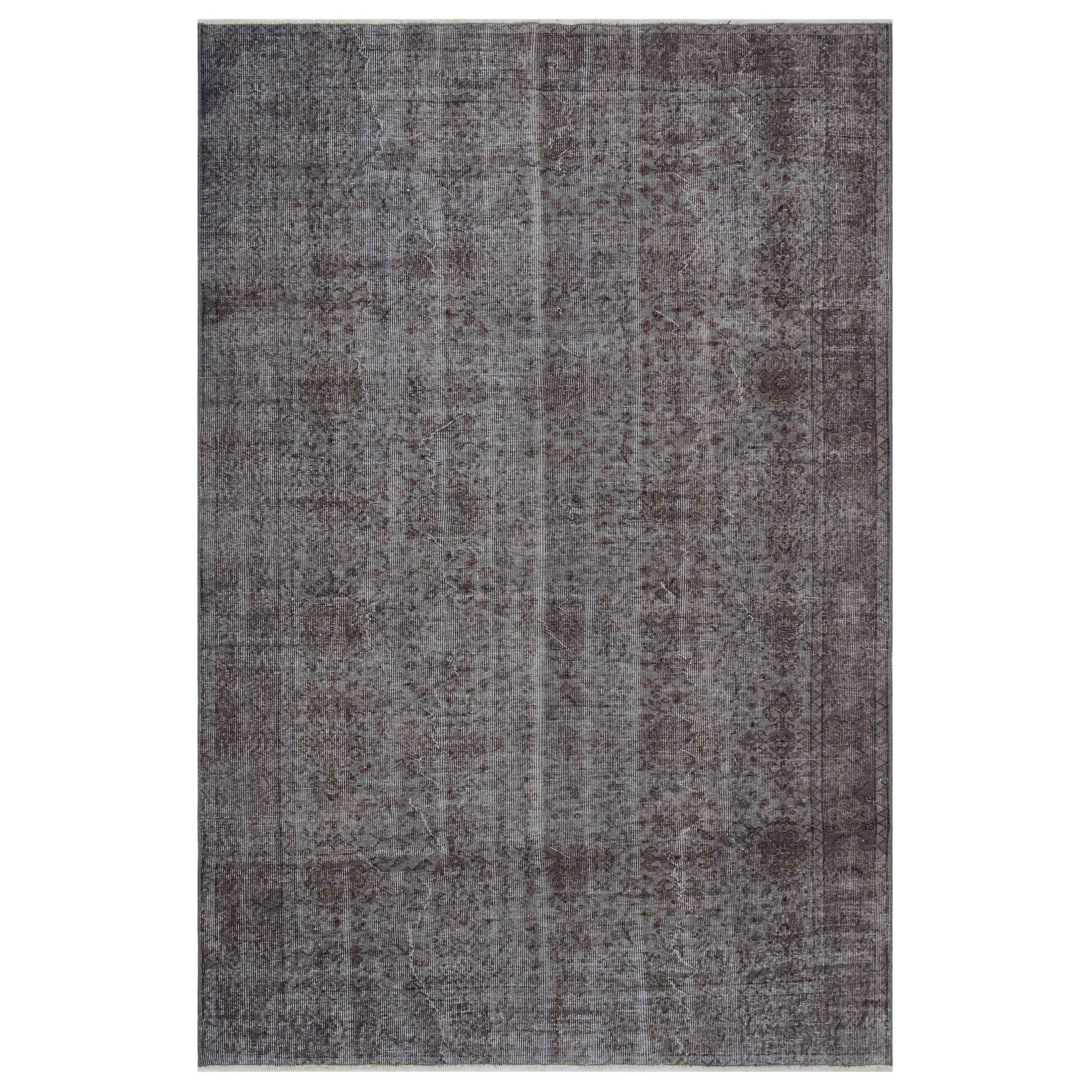 173 X 265 Anatolian Hand  Knotted Carpet Vintage Style 1851 -  Rugs - ebarza Furniture UAE | Shop Modern Furniture in Abu Dhabi & Dubai - مفروشات ايبازرا في الامارات | تسوق اثاث عصري وديكورات مميزة في دبي وابوظبي