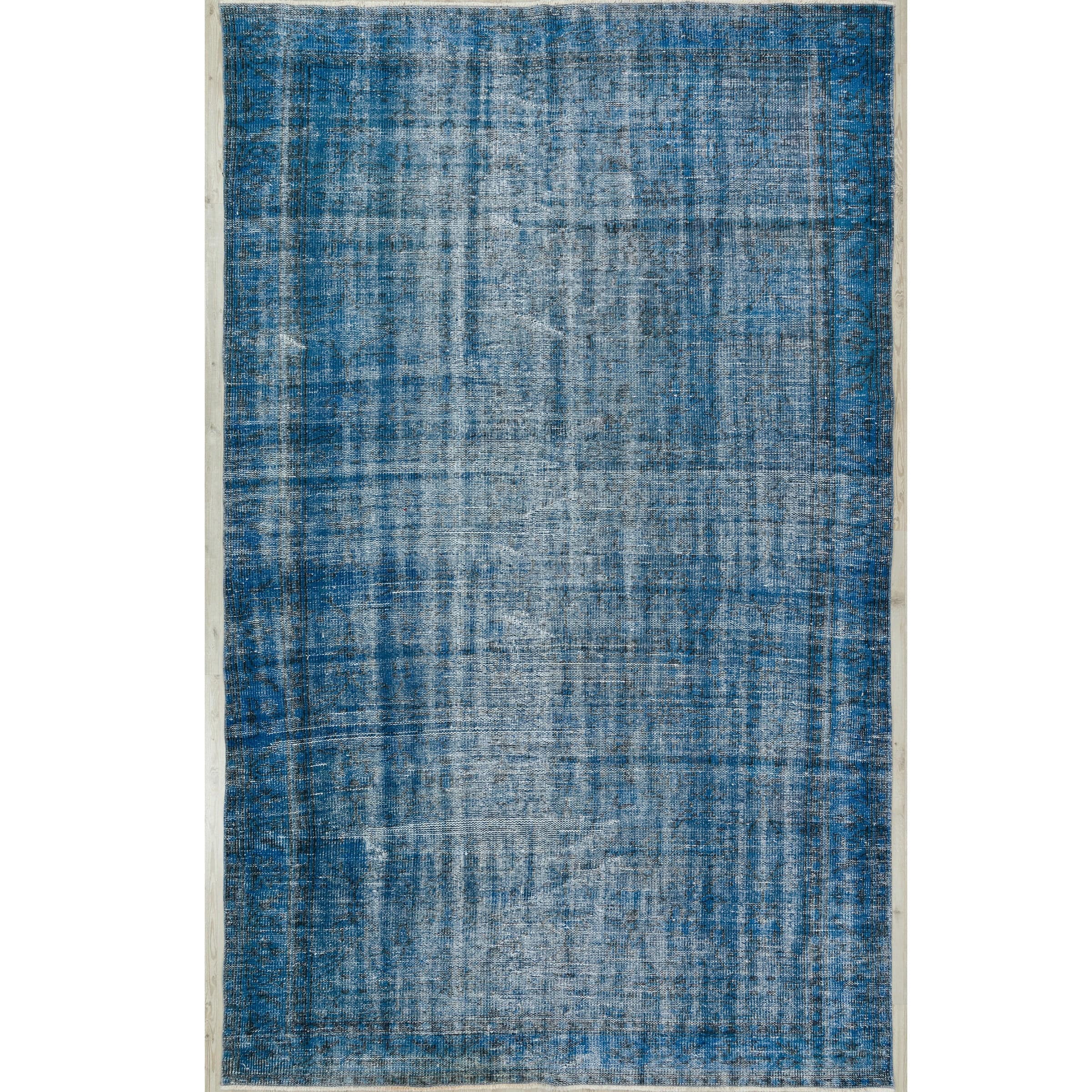 174 X 277 Anatolian Hand  Knotted Carpet Vintage Style 2997 -  Rugs - ebarza Furniture UAE | Shop Modern Furniture in Abu Dhabi & Dubai - مفروشات ايبازرا في الامارات | تسوق اثاث عصري وديكورات مميزة في دبي وابوظبي