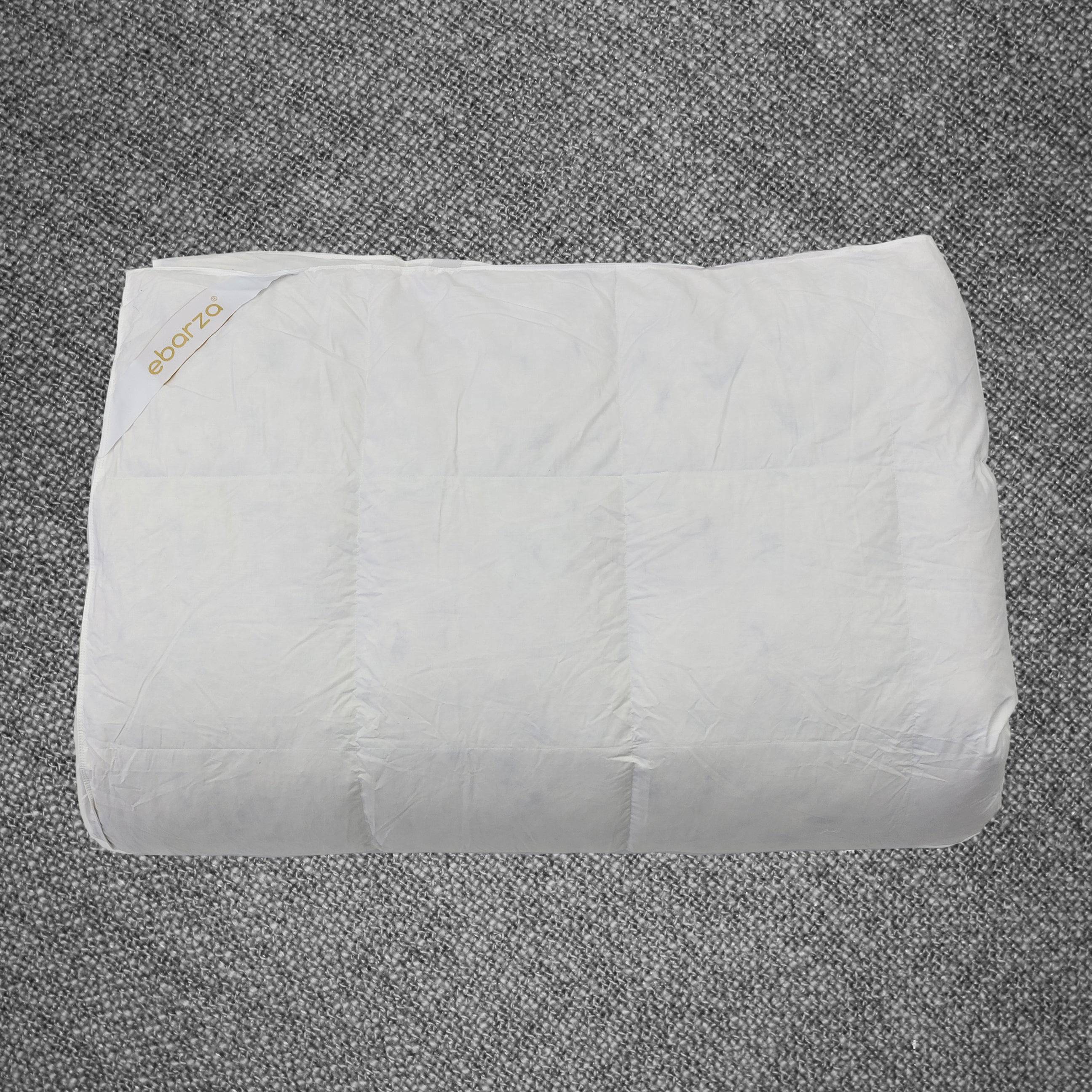 180X200X5 Down Feather Mattress Topper 040205231 - Bedding - ebarza Furniture UAE | Shop Modern Furniture in Abu Dhabi & Dubai - مفروشات ايبازرا في الامارات | تسوق اثاث عصري وديكورات مميزة في دبي وابوظبي