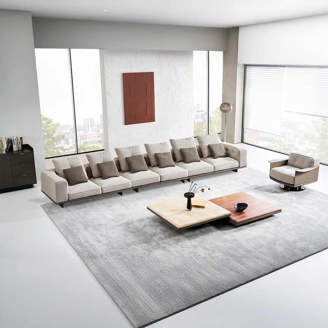 Avenor Armless 2-seater Sofa - SF091 - Sofas - ebarza Furniture UAE | Shop Modern Furniture in Abu Dhabi & Dubai - مفروشات ايبازرا في الامارات | تسوق اثاث عصري وديكورات مميزة في دبي وابوظبي