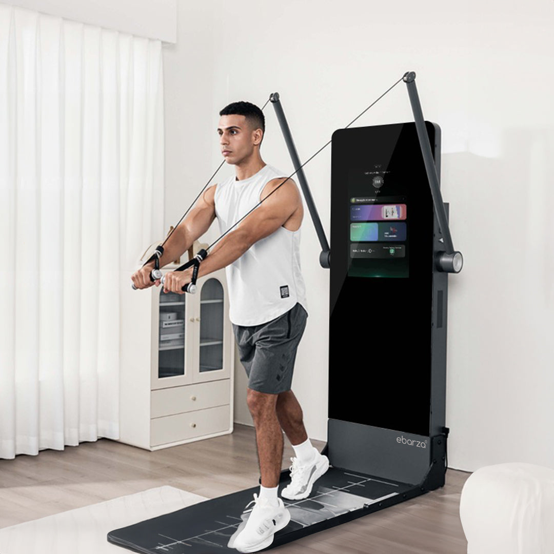 Smart Home Gym - Intelligent Training Mirror Platform - Mirrors - ebarza Furniture UAE | Shop Modern Furniture in Abu Dhabi & Dubai - مفروشات ايبازرا في الامارات | تسوق اثاث عصري وديكورات مميزة في دبي وابوظبي