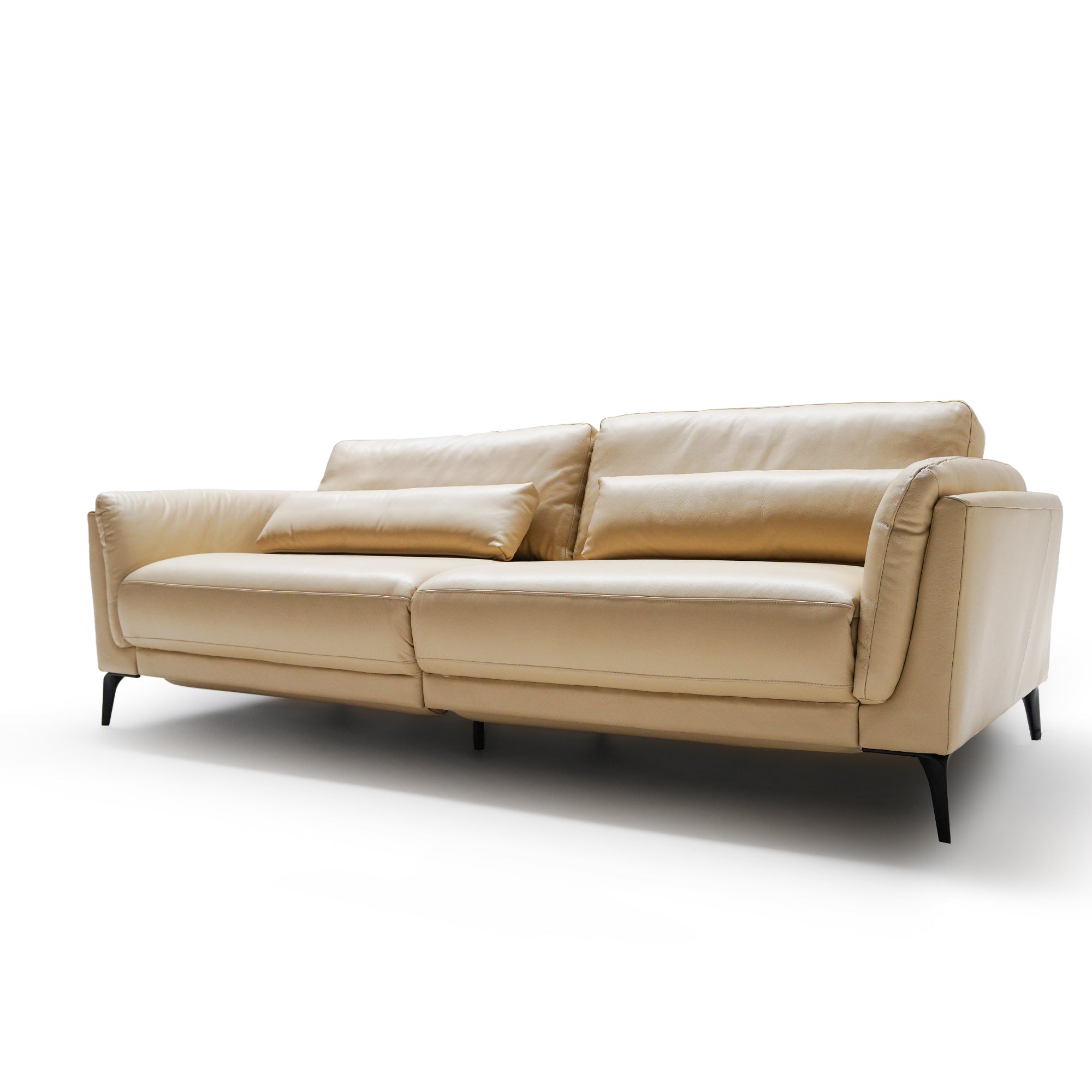 3 Seater Sofa with Legs Relaxing Mechanism CS-HJ2021h -  Sofas - ebarza Furniture UAE | Shop Modern Furniture in Abu Dhabi & Dubai - مفروشات ايبازرا في الامارات | تسوق اثاث عصري وديكورات مميزة في دبي وابوظبي