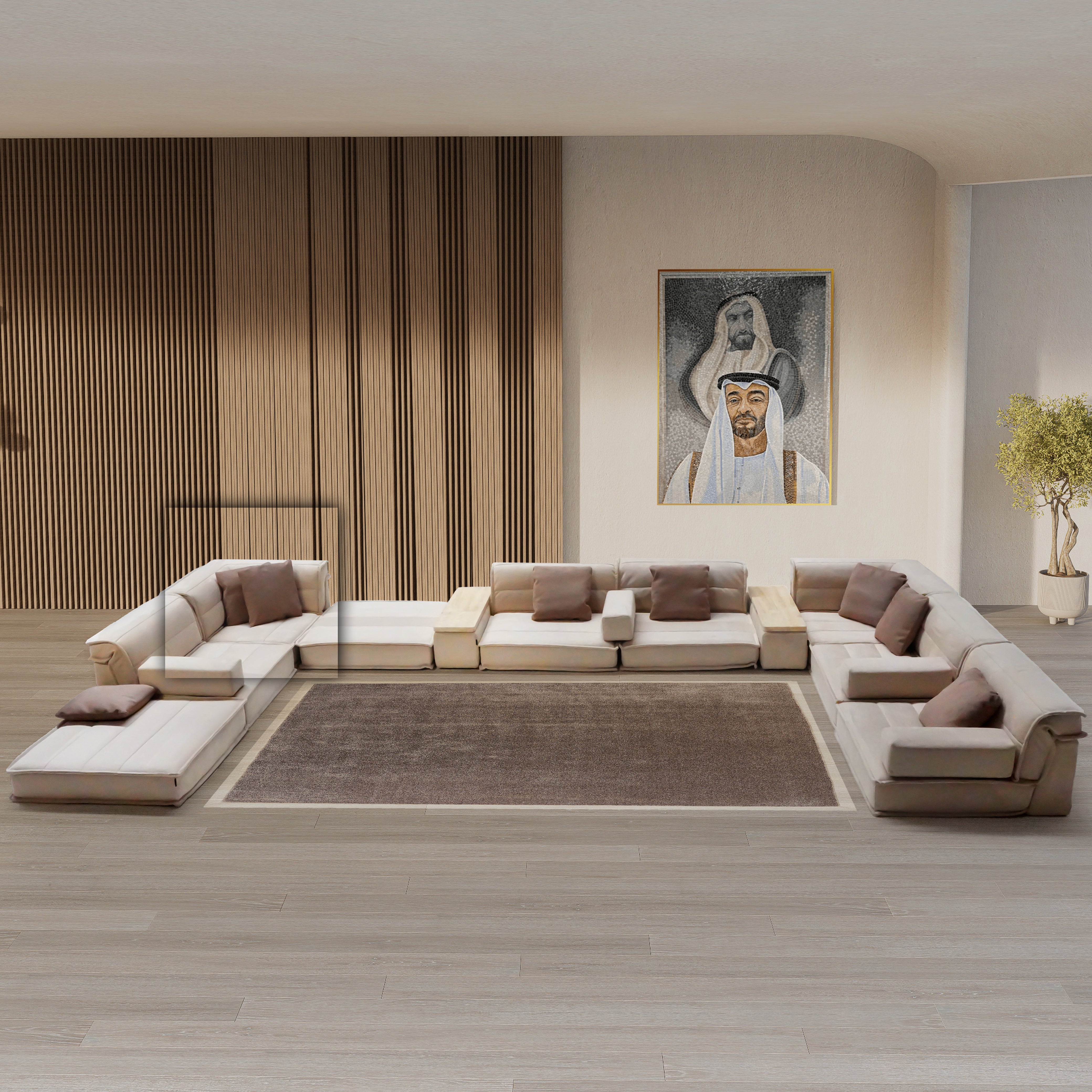 BAXTER Corner Unit SF081-O - Sofas - ebarza Furniture UAE | Shop Modern Furniture in Abu Dhabi & Dubai - مفروشات ايبازرا في الامارات | تسوق اثاث عصري وديكورات مميزة في دبي وابوظبي