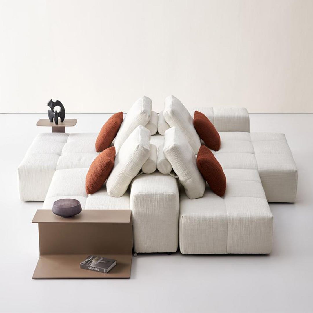 Puzzle Modular Small  2seater C SF080- 2seater -  Sofas - ebarza Furniture UAE | Shop Modern Furniture in Abu Dhabi & Dubai - مفروشات ايبازرا في الامارات | تسوق اثاث عصري وديكورات مميزة في دبي وابوظبي