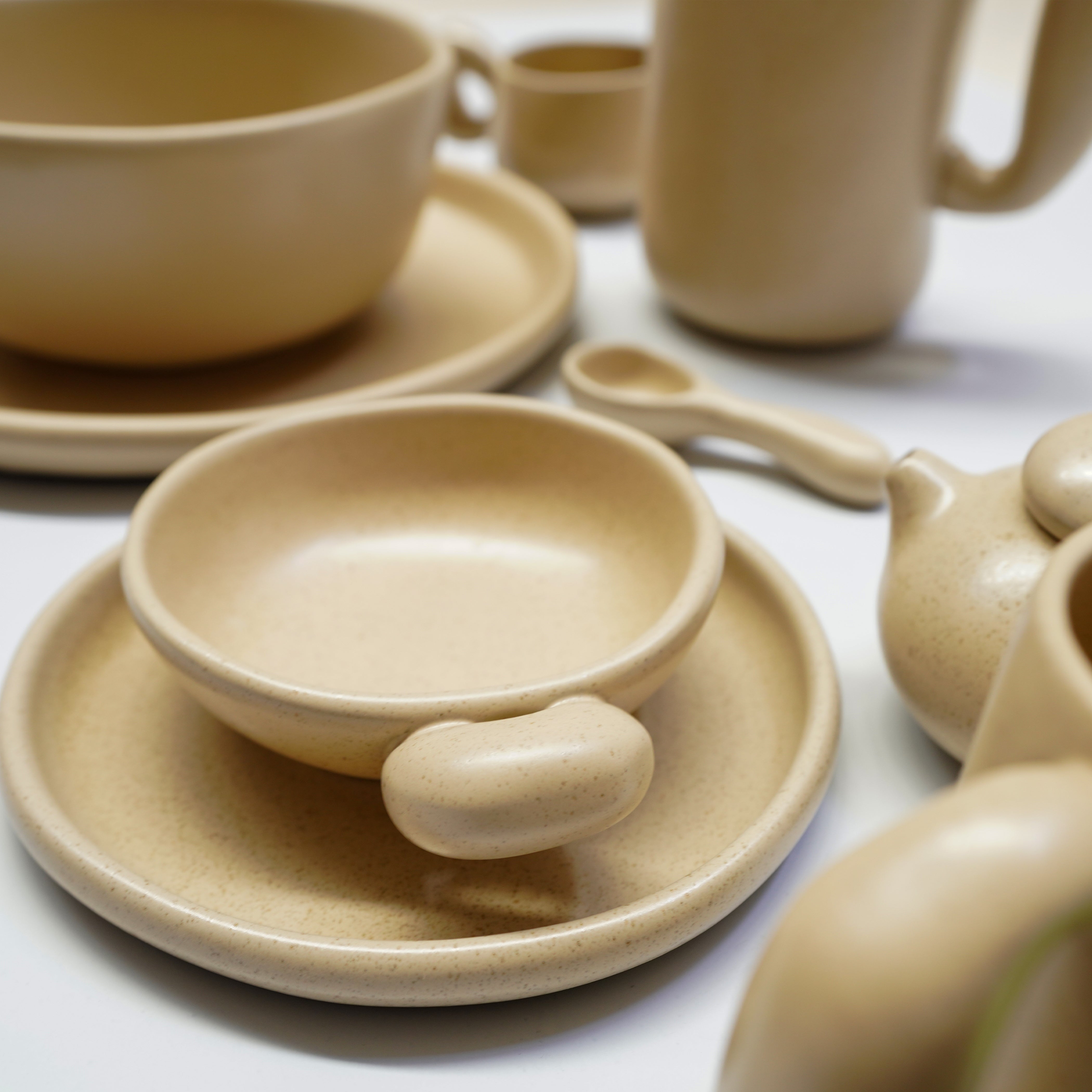 Asian Zen Ceramic Bowl E711-B-08110 -  Bowls - ebarza Furniture UAE | Shop Modern Furniture in Abu Dhabi & Dubai - مفروشات ايبازرا في الامارات | تسوق اثاث عصري وديكورات مميزة في دبي وابوظبي