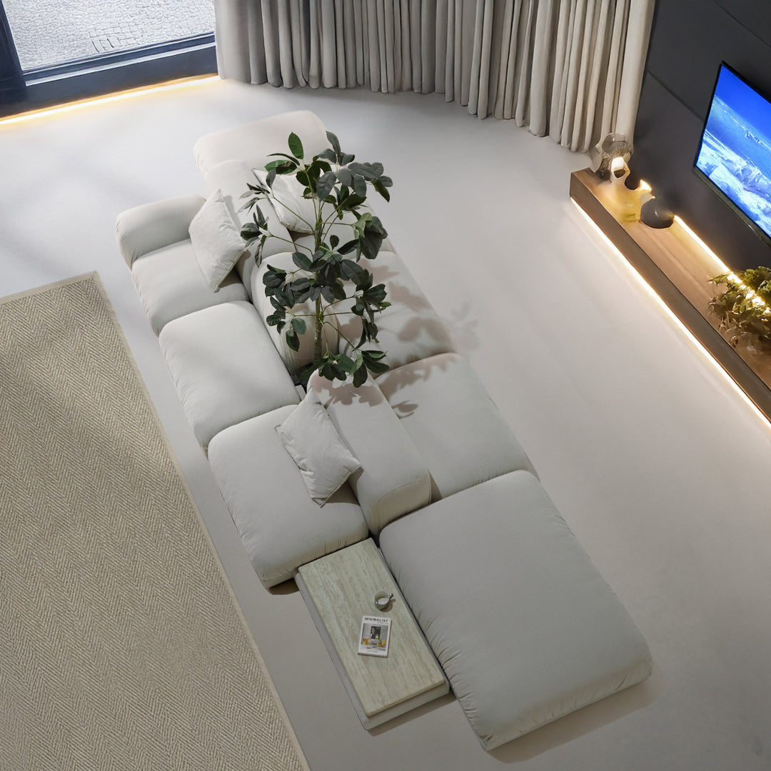 Kaisa Modular Small 2-Seater PZ-SOFA-101/2-S -  Sofas - ebarza Furniture UAE | Shop Modern Furniture in Abu Dhabi & Dubai - مفروشات ايبازرا في الامارات | تسوق اثاث عصري وديكورات مميزة في دبي وابوظبي