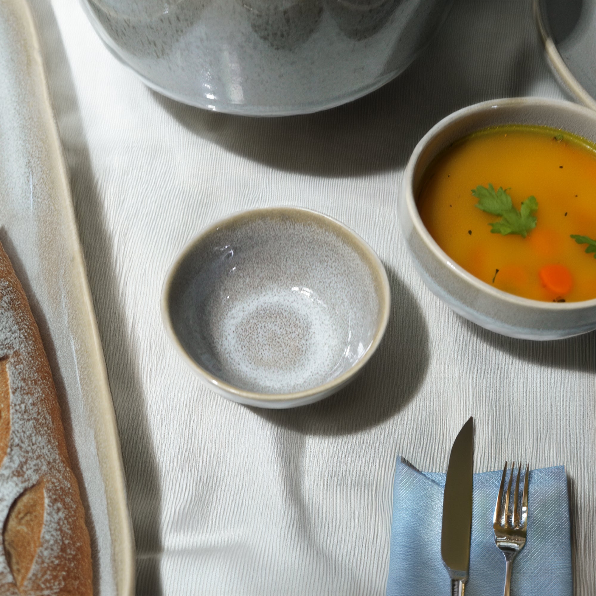 Passifoy Gray Bowl HZ1397 - Bowls - ebarza Furniture UAE | Shop Modern Furniture in Abu Dhabi & Dubai - مفروشات ايبازرا في الامارات | تسوق اثاث عصري وديكورات مميزة في دبي وابوظبي