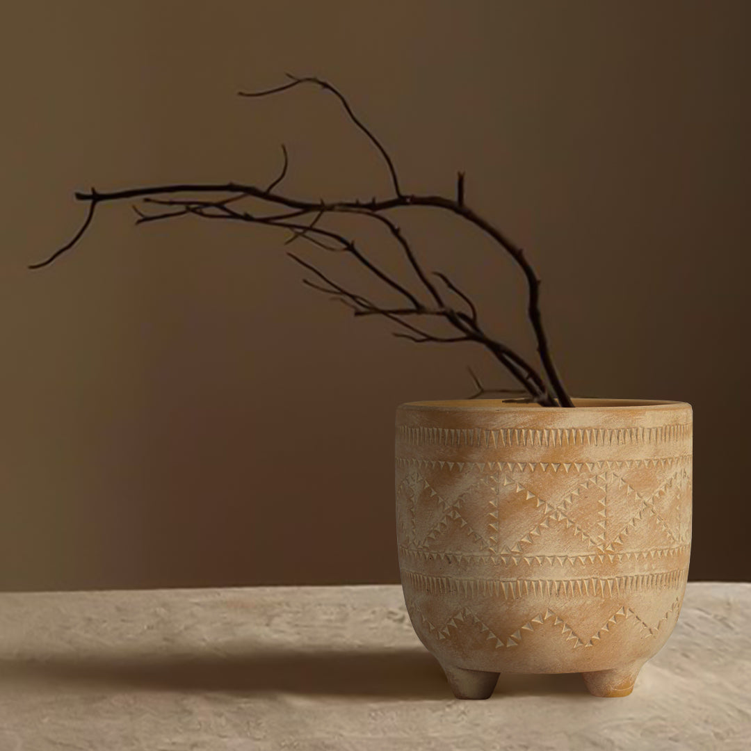 Floral Treasure Outdoor/Indoor Planter Box CML 8072C-189 - Planter Boxes - ebarza Furniture UAE | Shop Modern Furniture in Abu Dhabi & Dubai - مفروشات ايبازرا في الامارات | تسوق اثاث عصري وديكورات مميزة في دبي وابوظبي