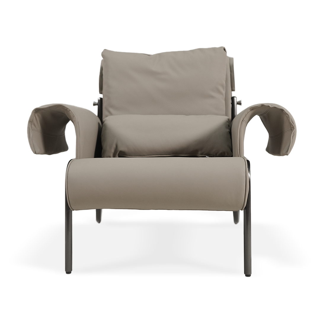 Leisure Lounge Chair LC070 -  Lounge Chairs - ebarza Furniture UAE | Shop Modern Furniture in Abu Dhabi & Dubai - مفروشات ايبازرا في الامارات | تسوق اثاث عصري وديكورات مميزة في دبي وابوظبي
