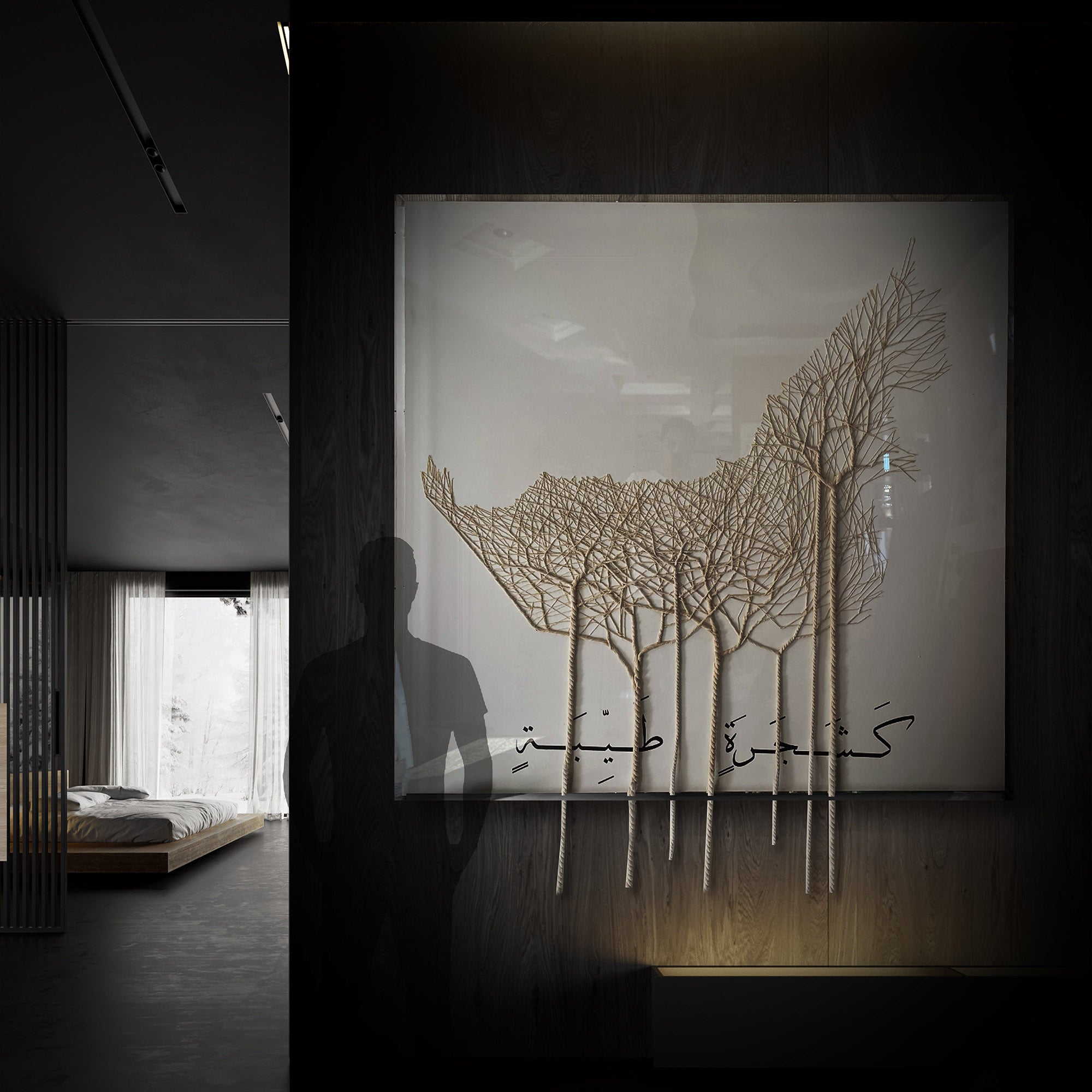 UAE Map 3D Wall Art 140*140cm SOASAMPLE01 - Artwork - ebarza Furniture UAE | Shop Modern Furniture in Abu Dhabi & Dubai - مفروشات ايبازرا في الامارات | تسوق اثاث عصري وديكورات مميزة في دبي وابوظبي