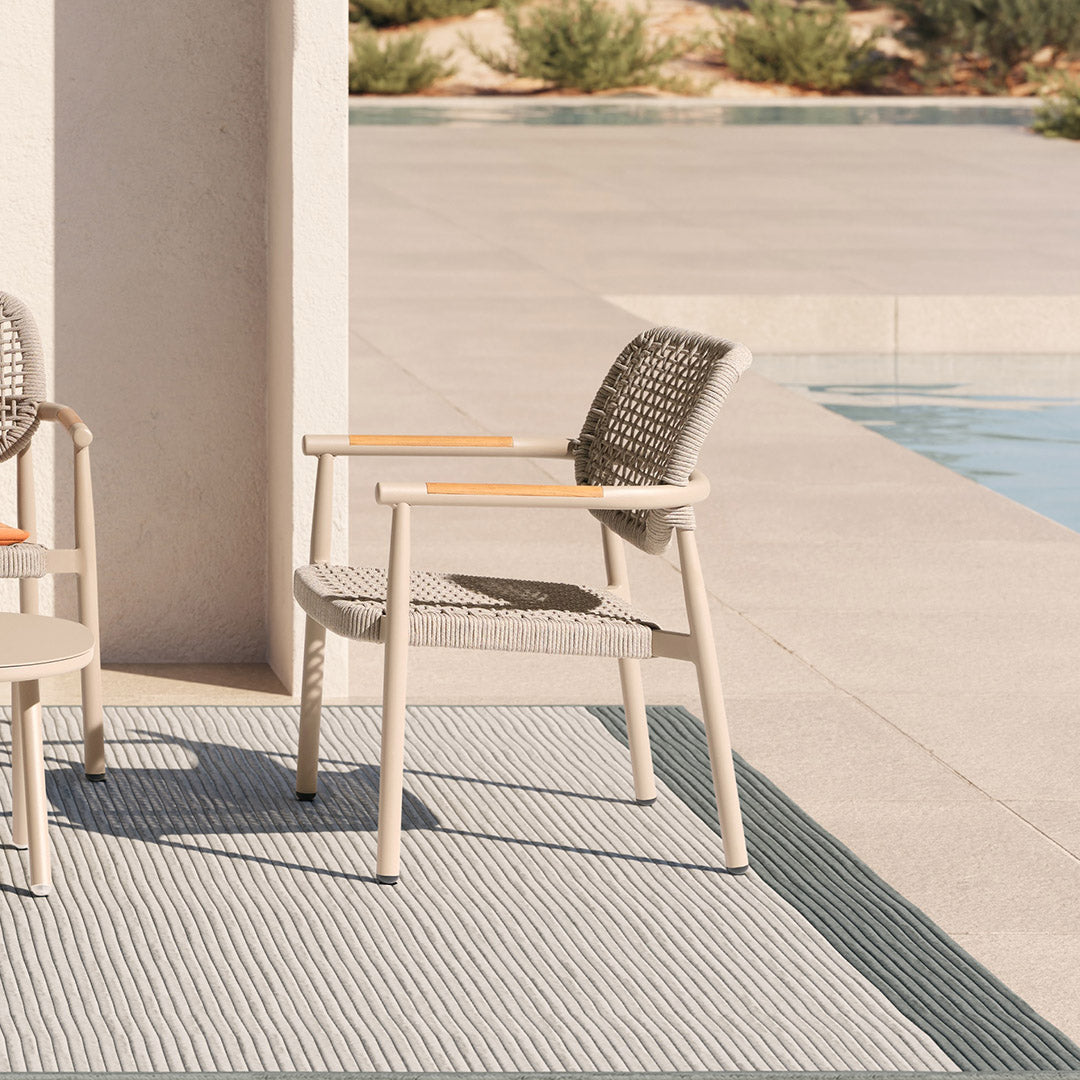 Pre-order 25 Days Delivery 2004 LOUNGE ARMCHAIR W/ROPE AC2004B10ROP - Lounge Chairs - ebarza Furniture UAE | Shop Modern Furniture in Abu Dhabi & Dubai - مفروشات ايبازرا في الامارات | تسوق اثاث عصري وديكورات مميزة في دبي وابوظبي