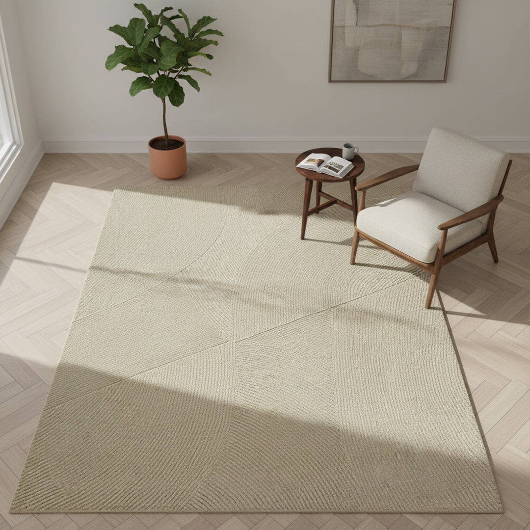 300X200 Cm WOOL BEIGE   Rug JH-22738