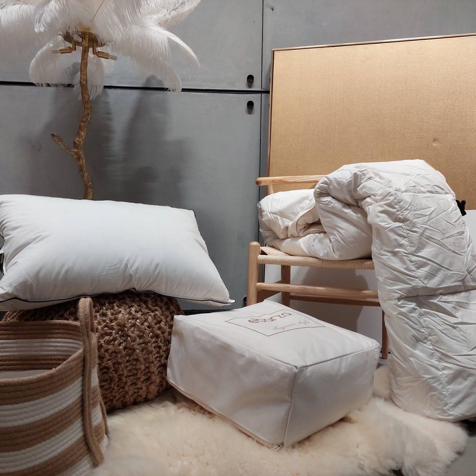 220X240 Down Feather Quilt 020205484 - Bedding - ebarza Furniture UAE | Shop Modern Furniture in Abu Dhabi & Dubai - مفروشات ايبازرا في الامارات | تسوق اثاث عصري وديكورات مميزة في دبي وابوظبي